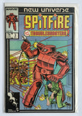 Spitfire and the Troubleshooters #3 - Marvel December 1986 FN+ 6.5