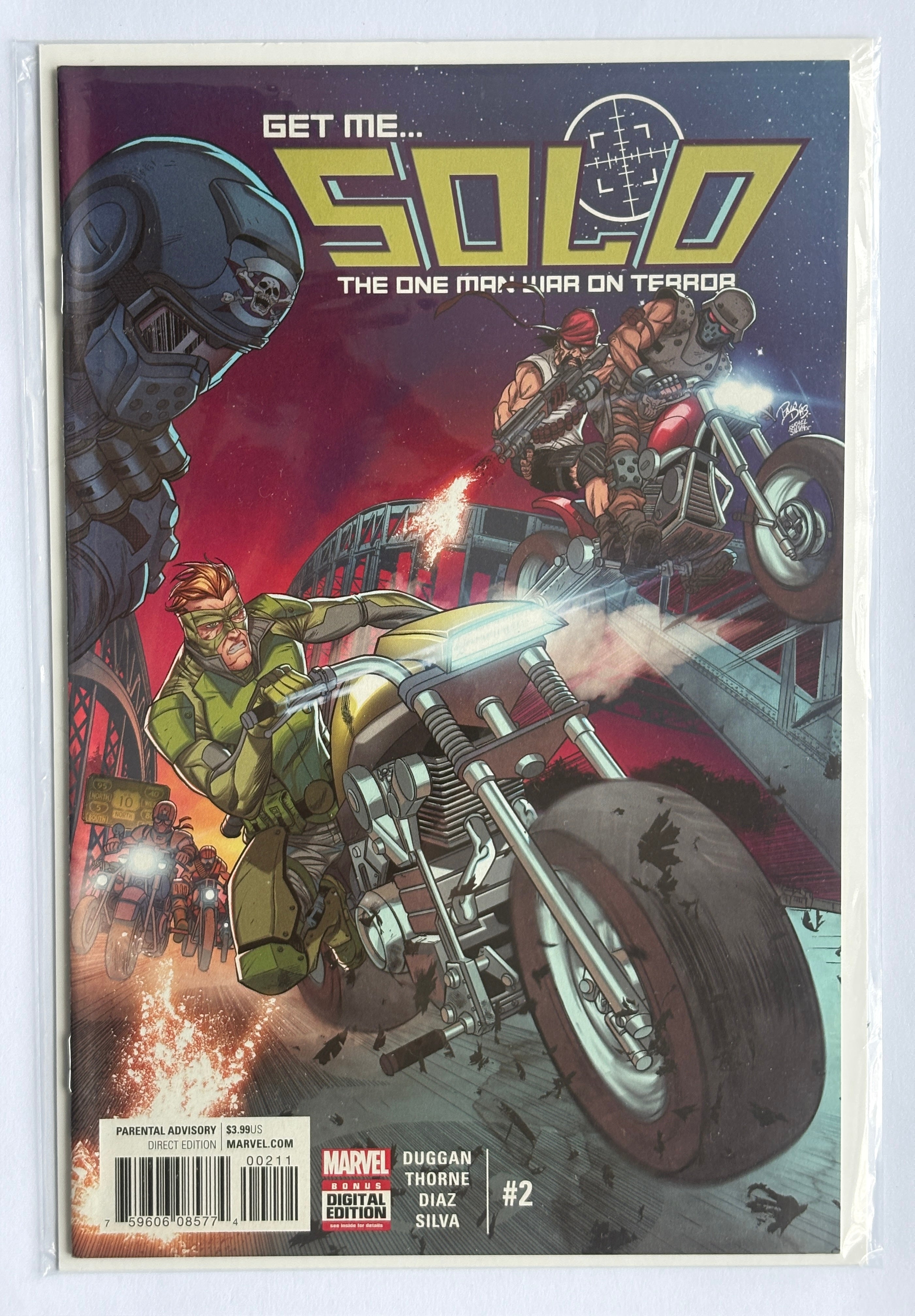 Solo #2 - 1st Printing - Marvel Comics January 2017 VF+ 8.5