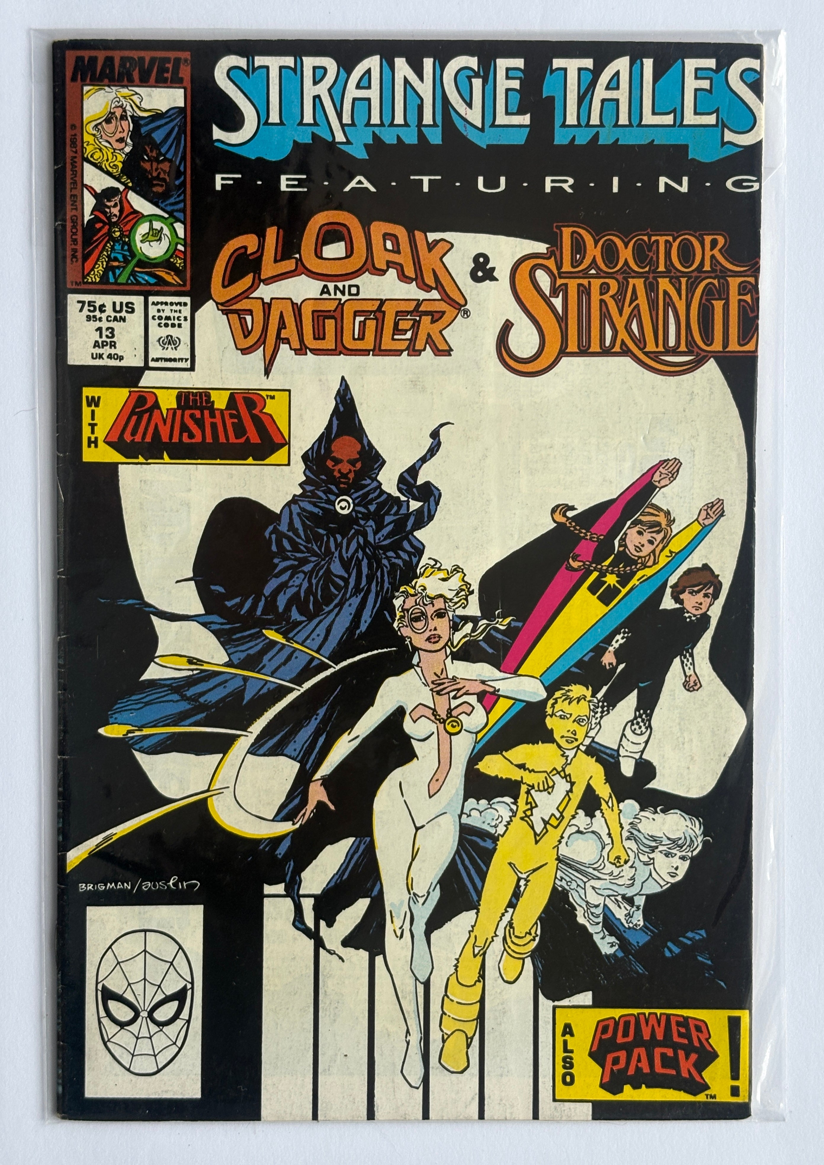 Strange Tales #13 featuring Cloak & Dagger & Doctor Strange April 1988 FN- 5.5