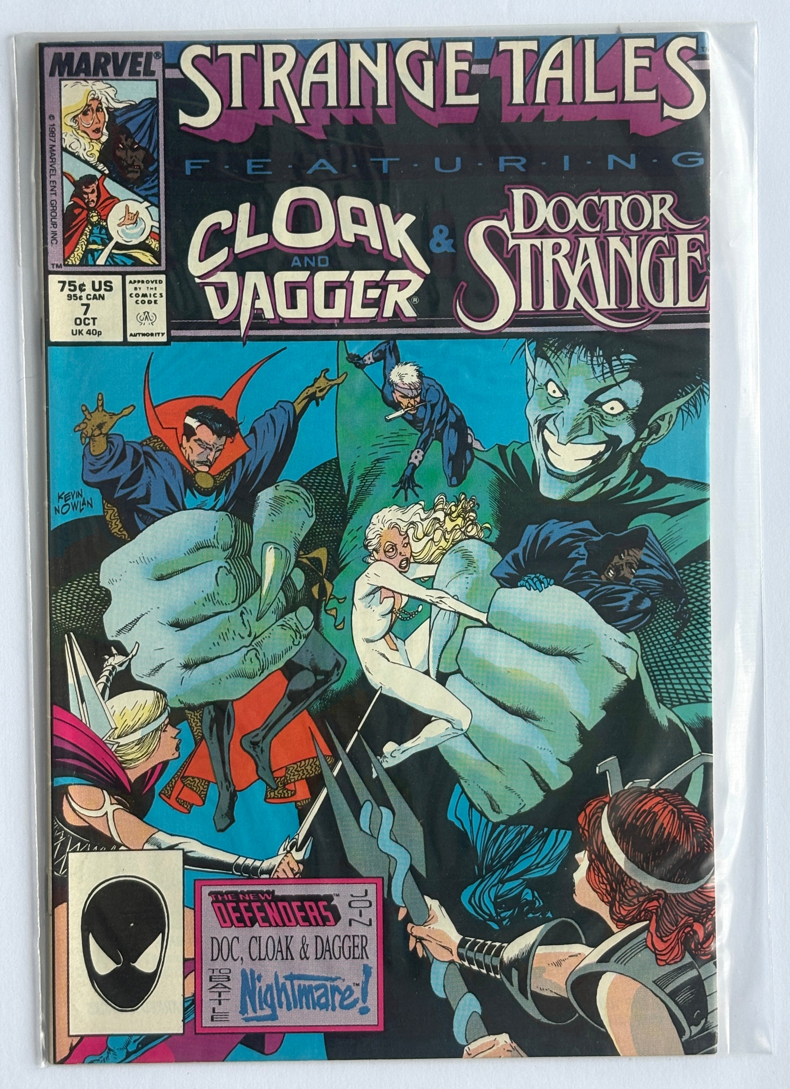 Strange Tales #7 featuring Cloak & Dagger & Doctor Strange October 1987 F/VF 7.0