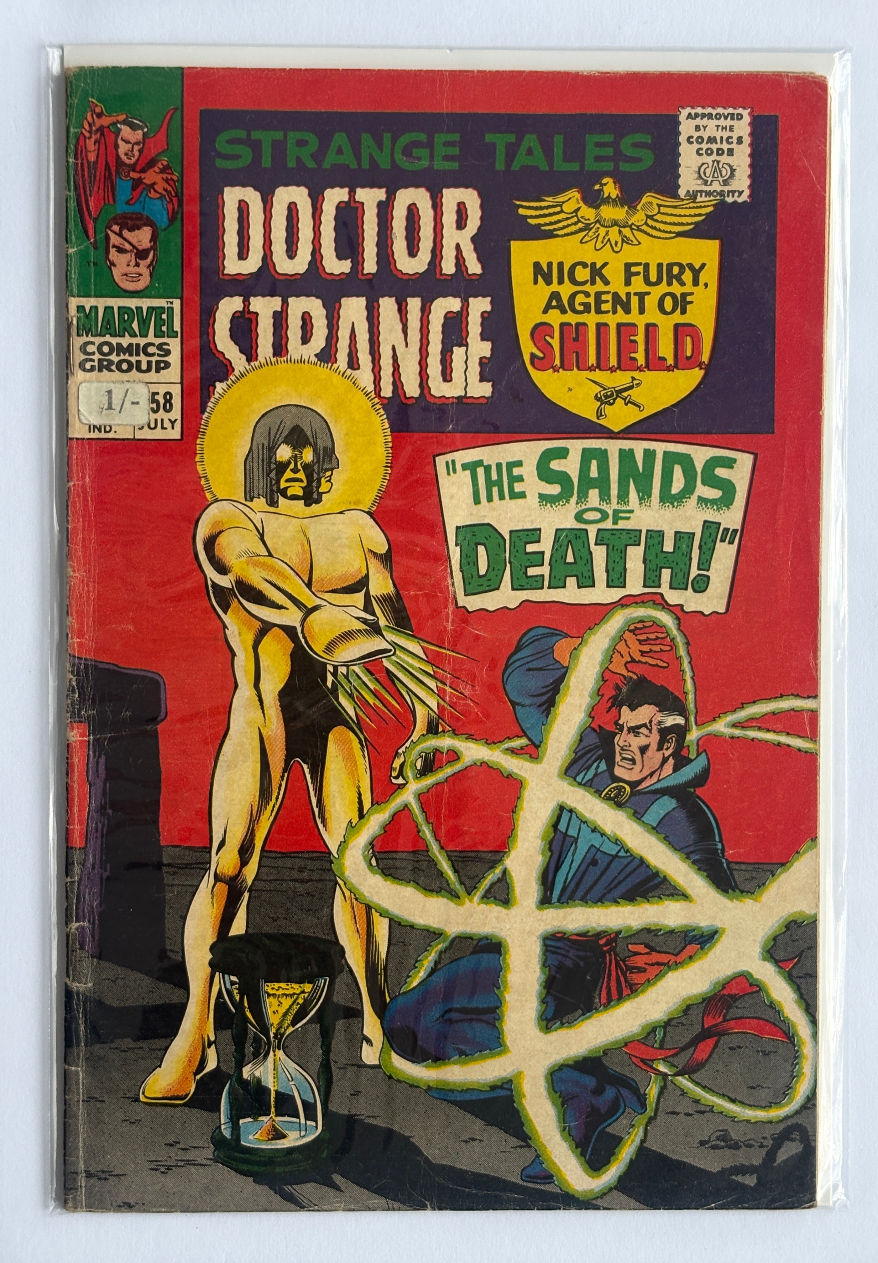 Strange Tales #158 - 1st full appearance of The Living Tribunal 1967 VG 4.0