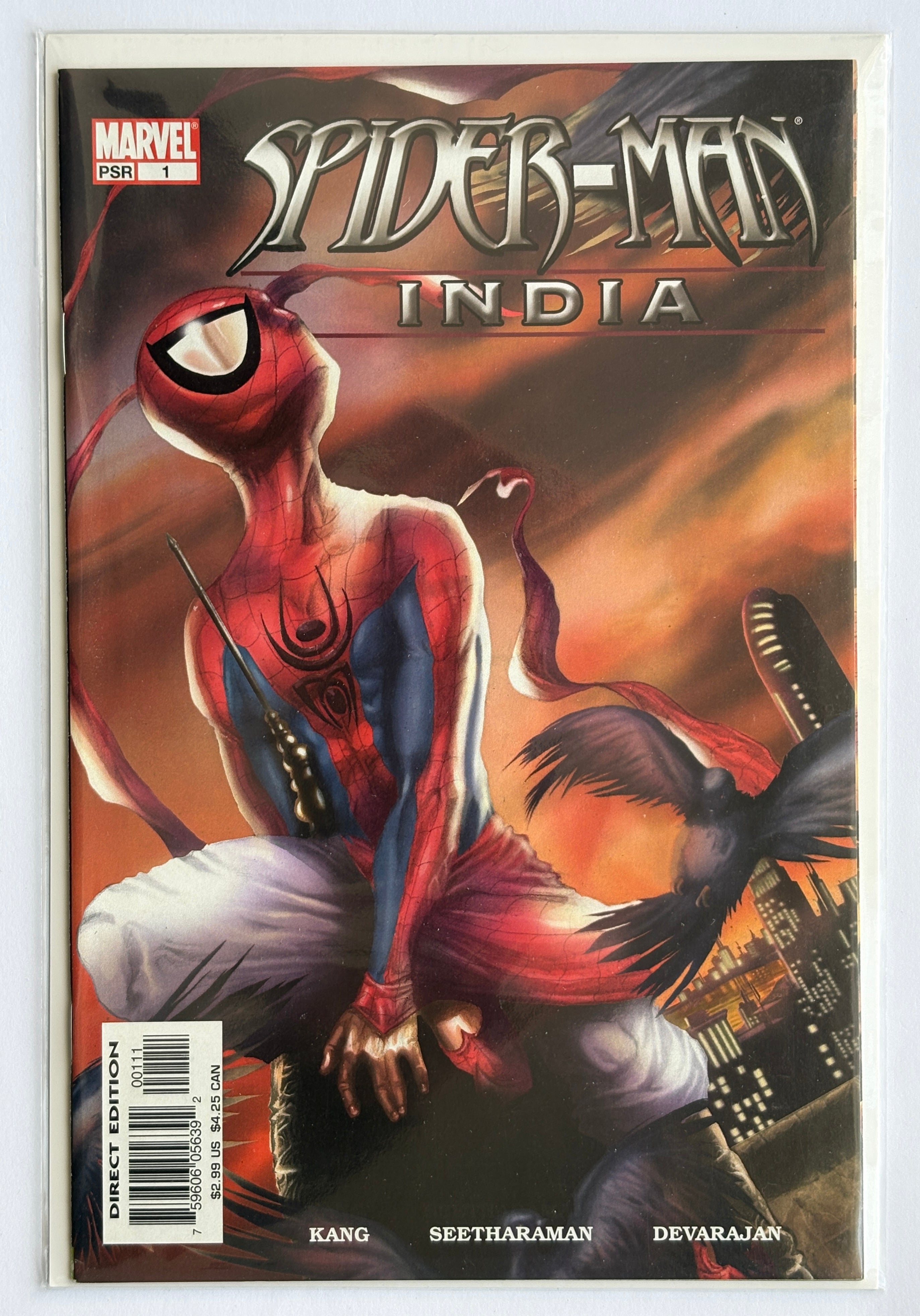 Spider-Man India #1 - 1st App Paviitr Prabhakar (Spider-Man) Jan 2005 VF/NM 9.0