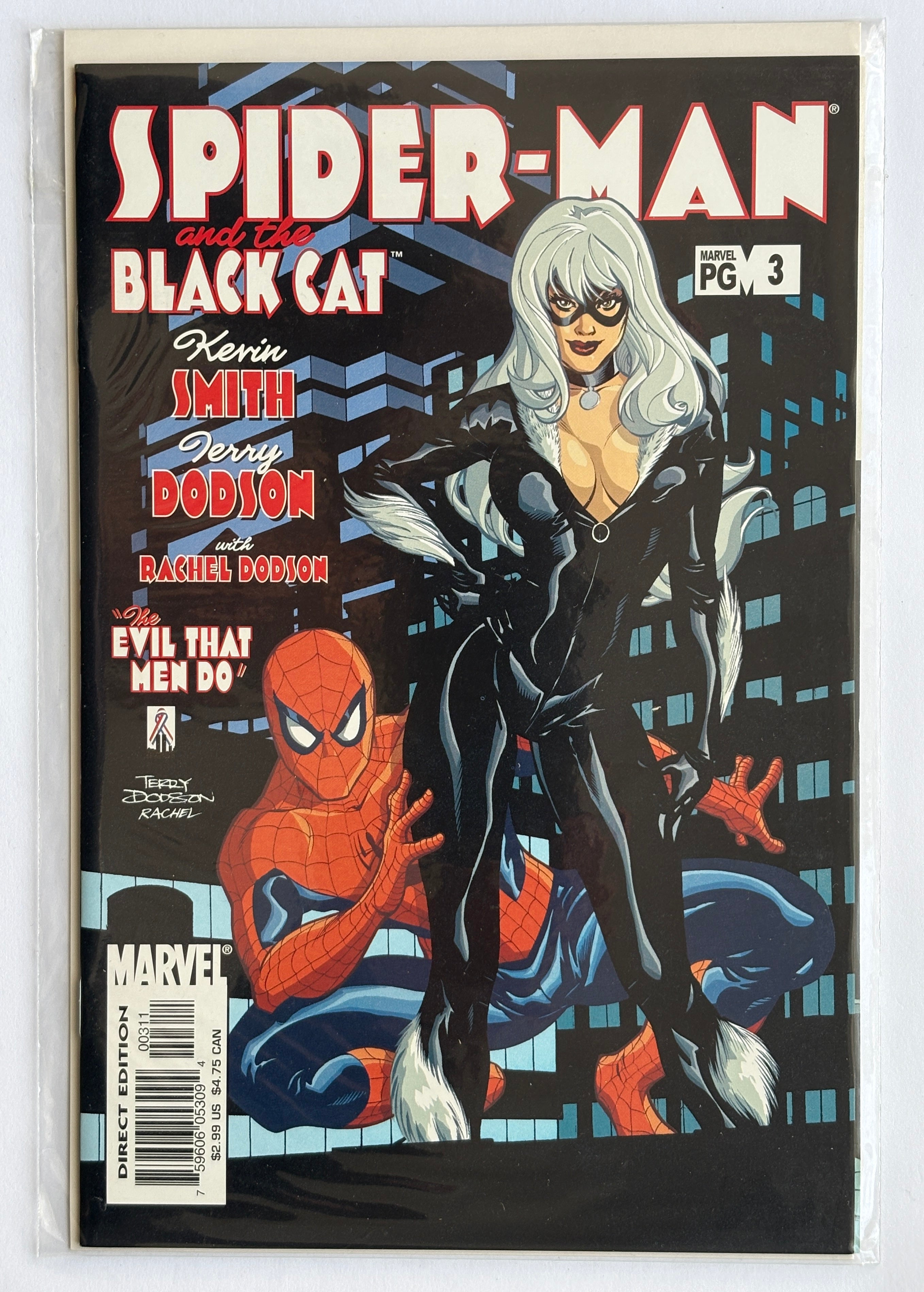 Spider-Man and the Black Cat #3 Evil that Men Do - Marvel October 2002 VF/NM 9.0