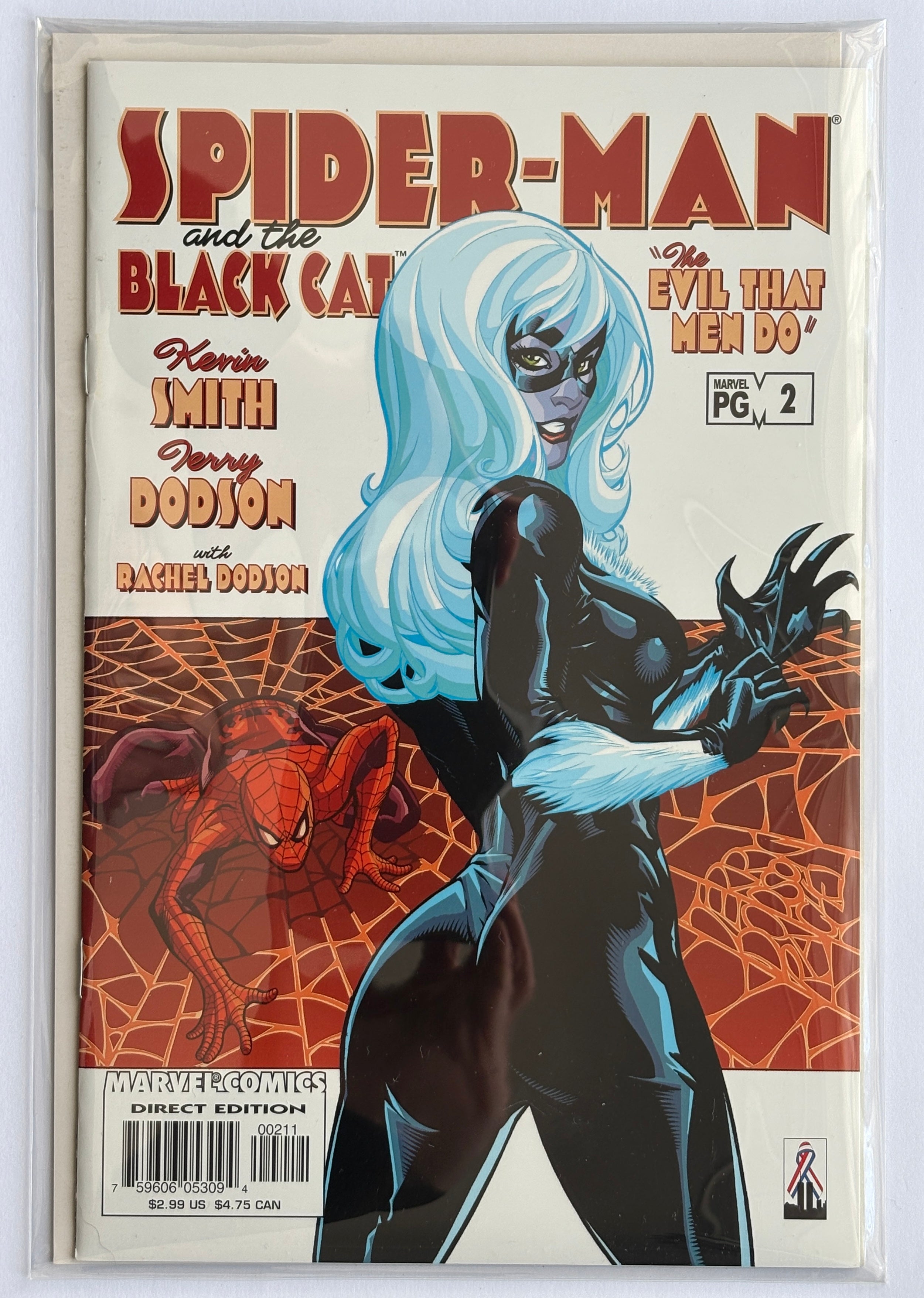 Spider-Man and the Black Cat #2 Evil that Men Do - Marvel September 2002 NM- 9.2