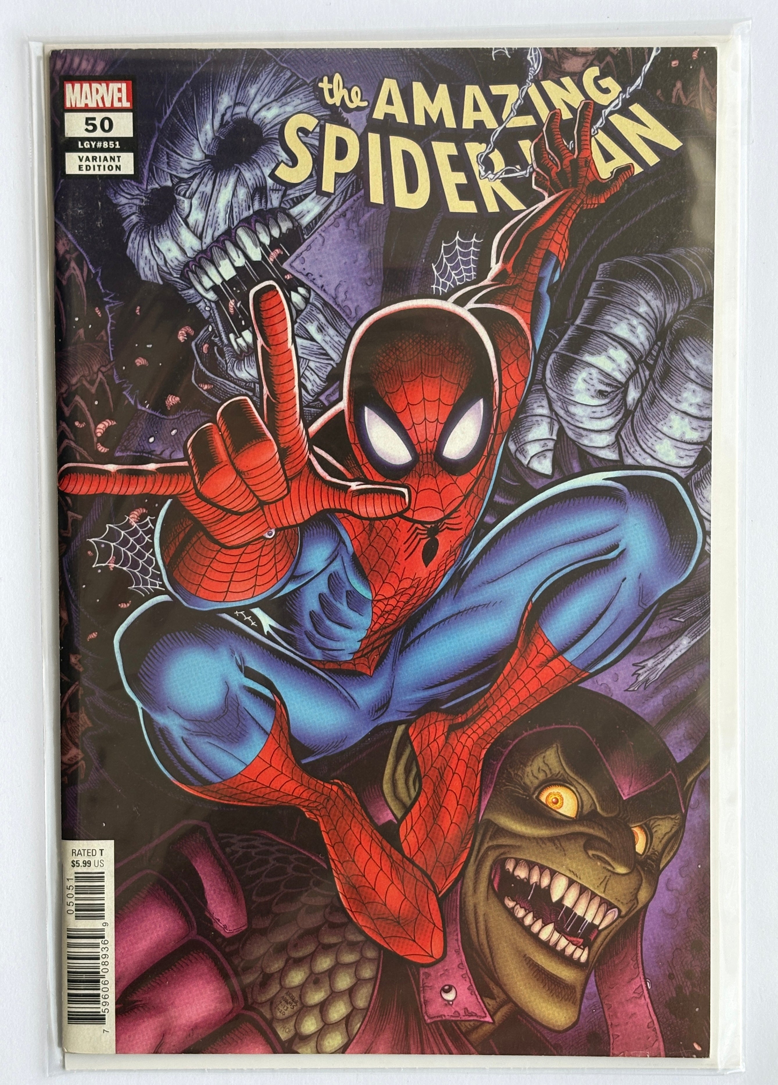 The Amazing Spider-Man #50 - 1st Print Variant Marvel December 2020 VF+ 8.5