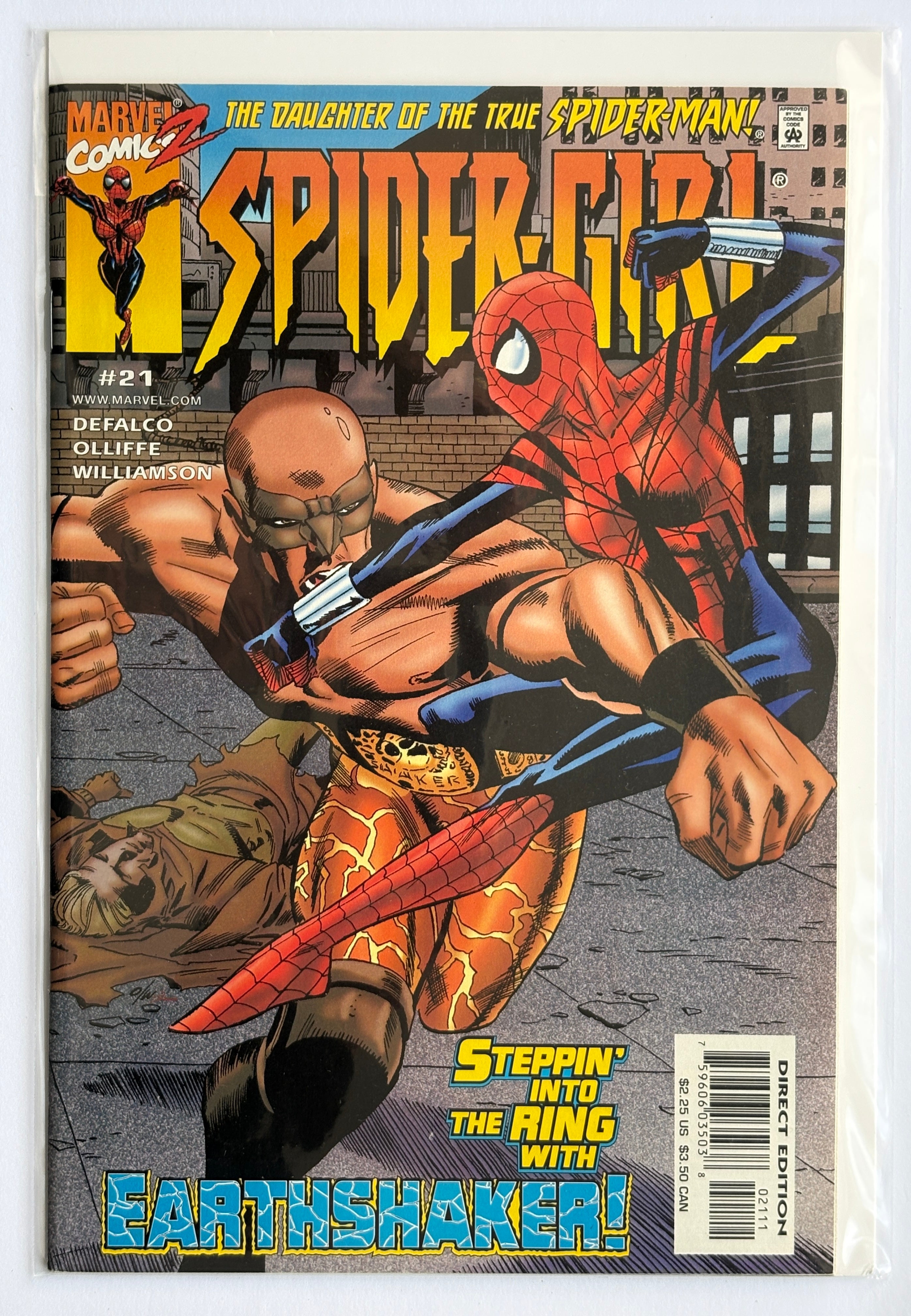 Spider-Girl #21 - 1st Printing - Marvel Comics - June 2000 VF 8.0