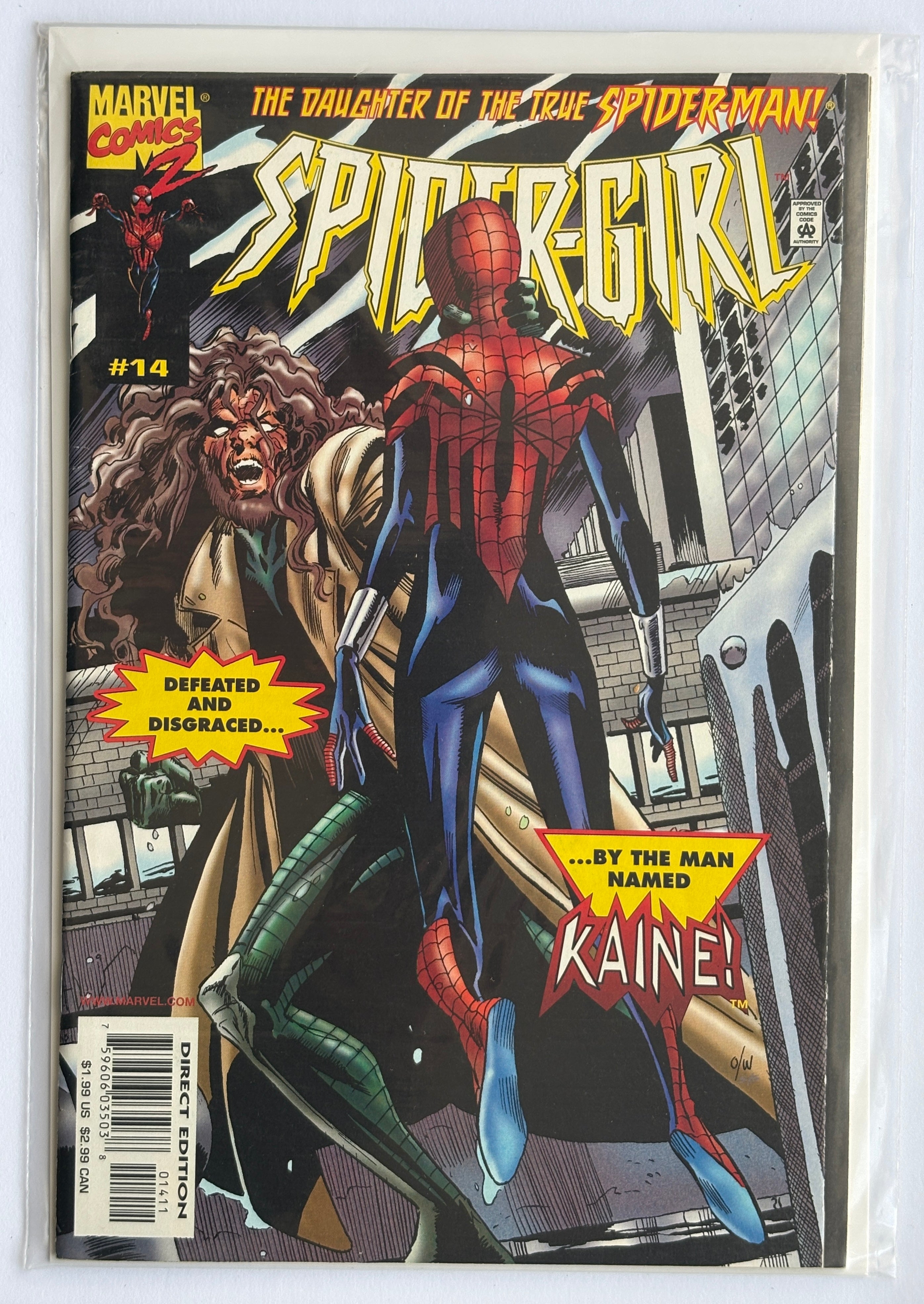 Spider-Girl #14 - 1st Printing - Marvel Comics - November 1999 F/VF 7.0