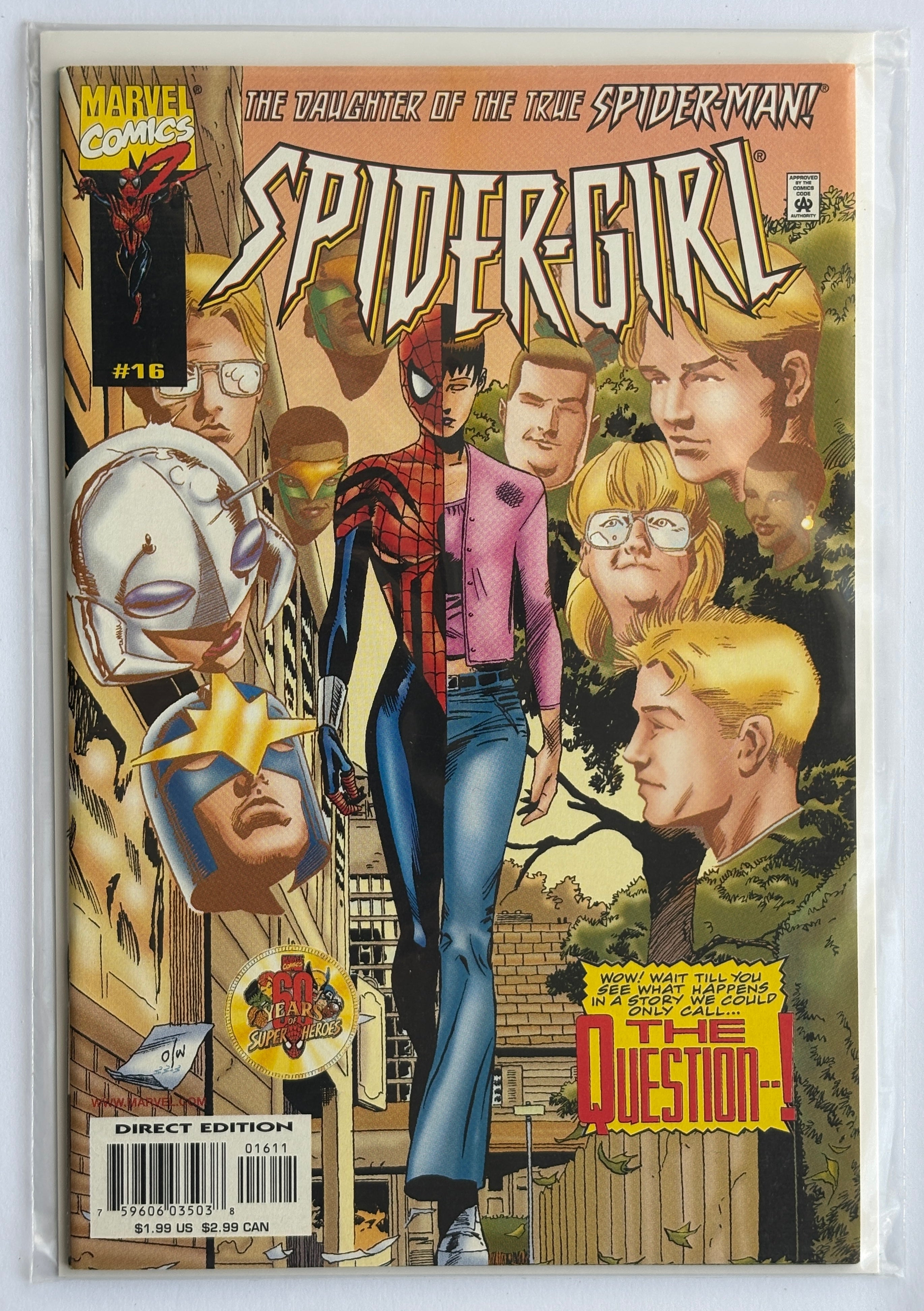 Spider-Girl #16 - 1st Printing - Marvel Comics - January 2000 VF- 7.5