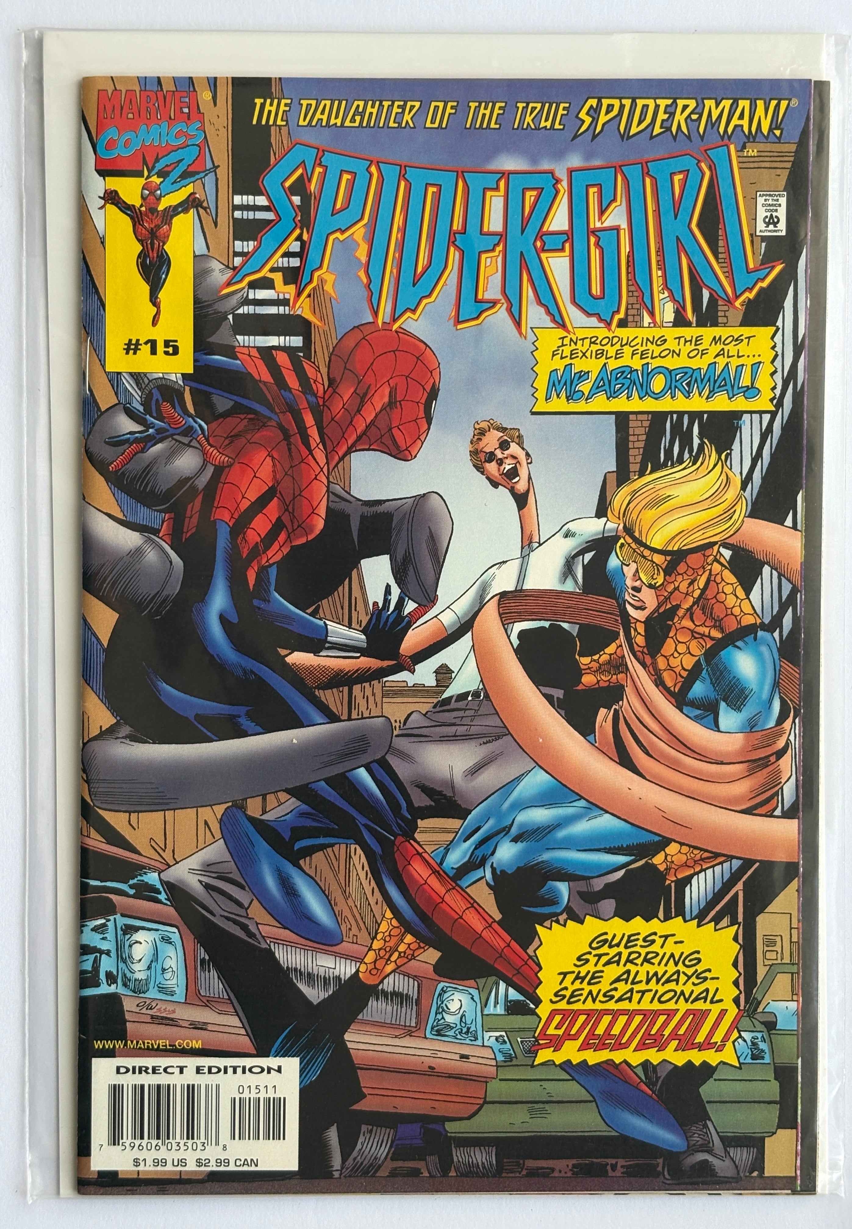 Spider-Girl #15 - 1st Printing - Marvel Comics - December 1999 VF 8.0