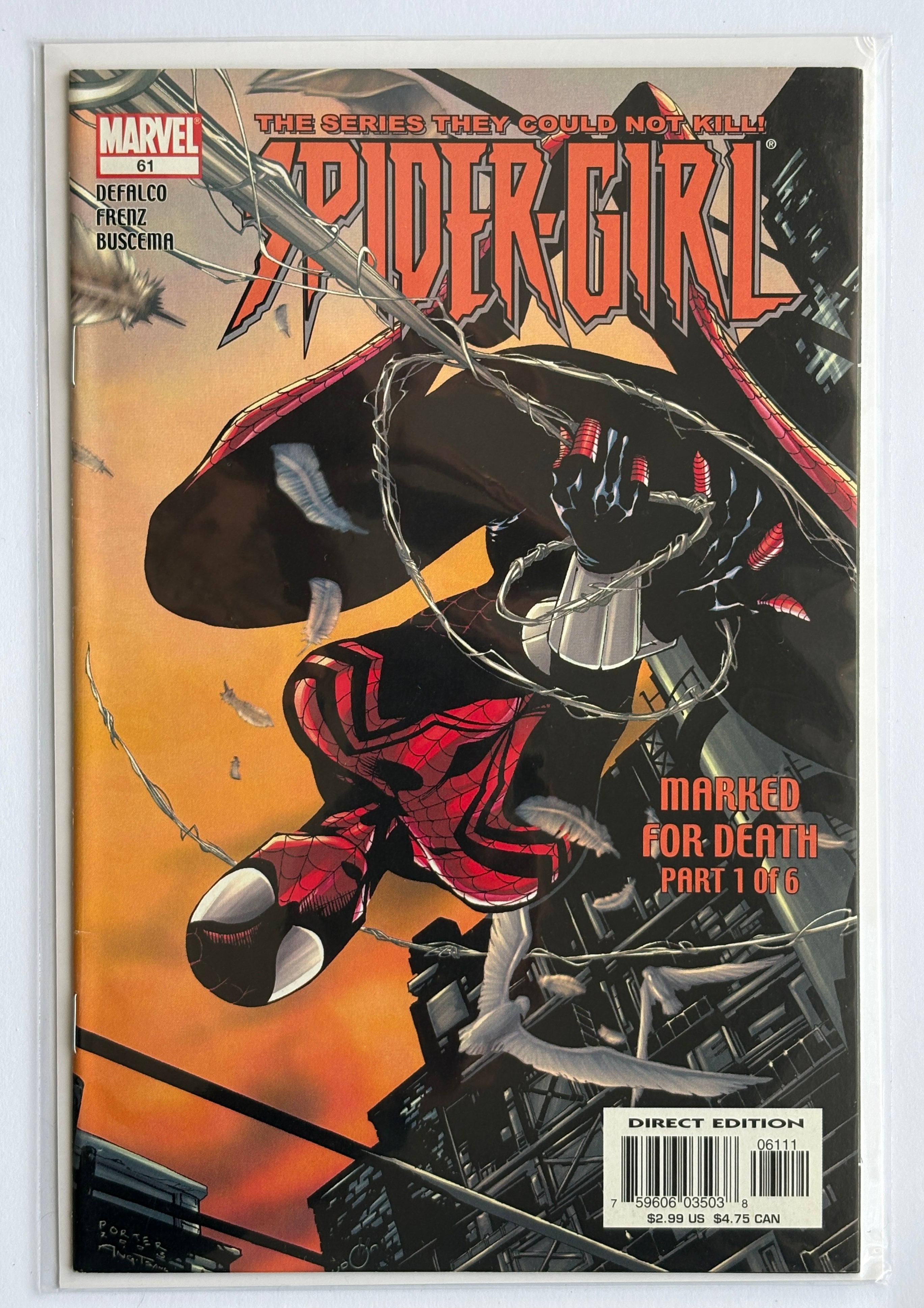 Spider-Girl #61 - 1st Printing - Marvel Comics August 2003 VF 8.0