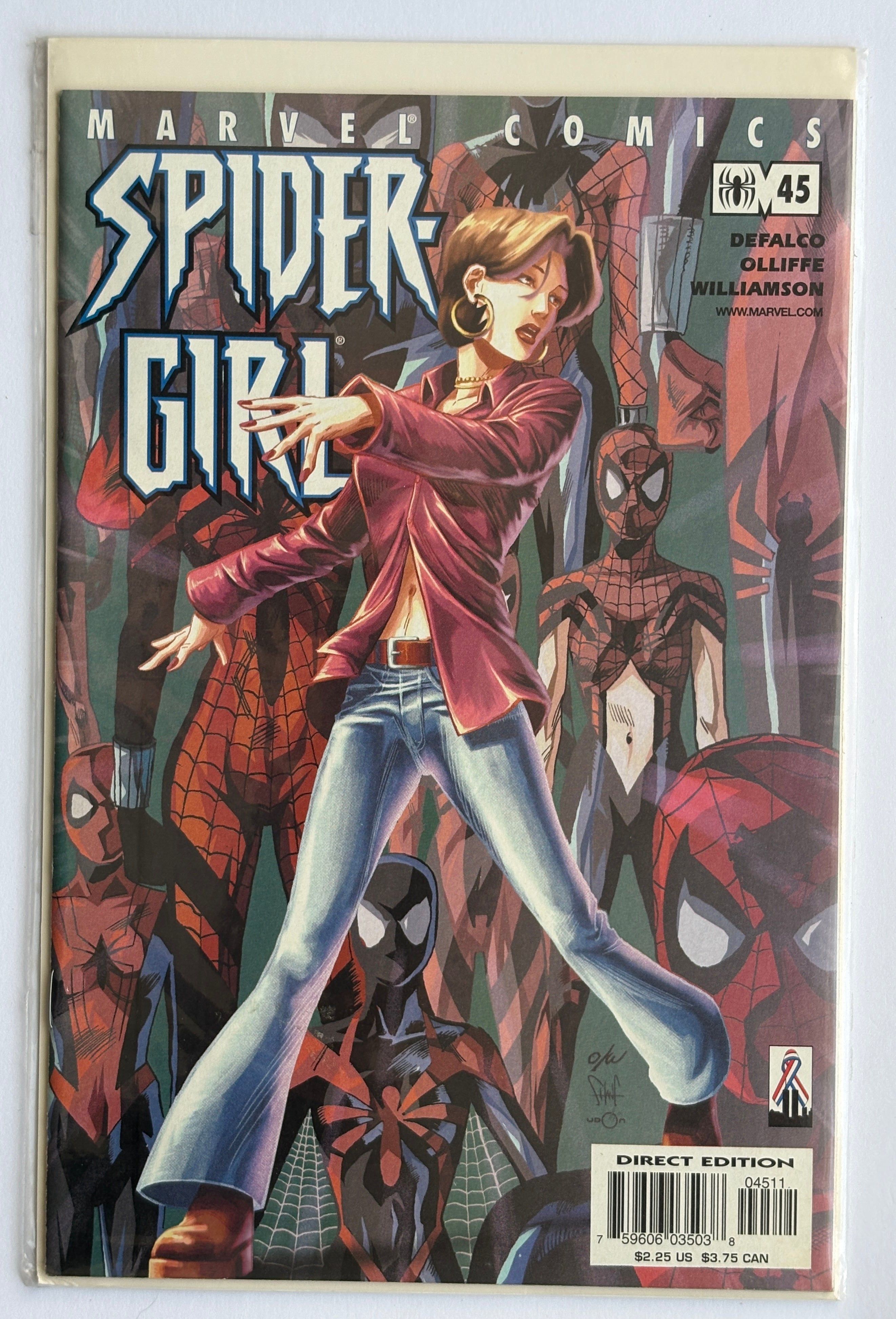 Spider-Girl #45 - 1st Printing - Marvel Comics May 2002 VF+ 8.5