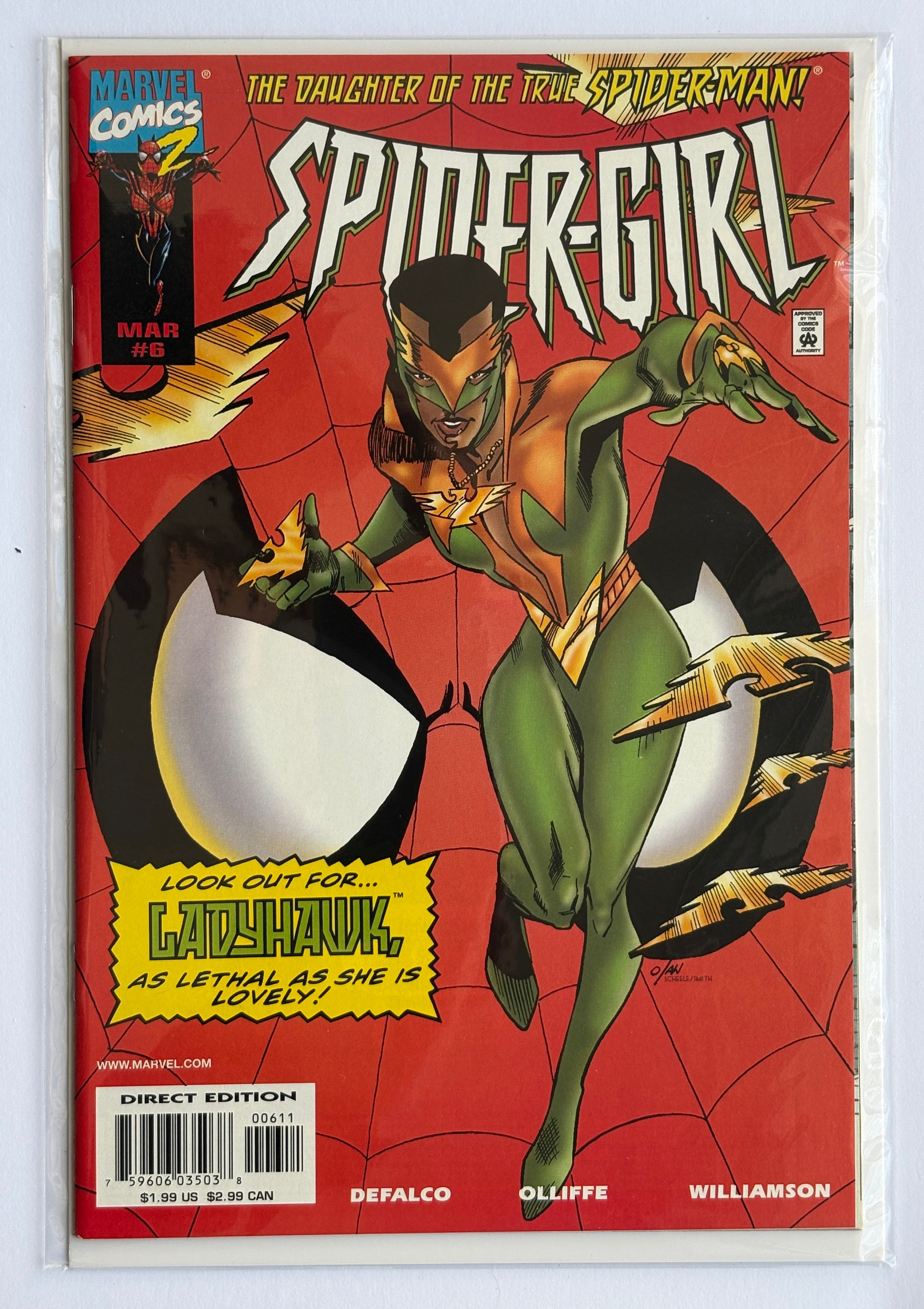 Spider-Girl #6 - 1st Printing Marvel Comics March 1999 NM 9.4