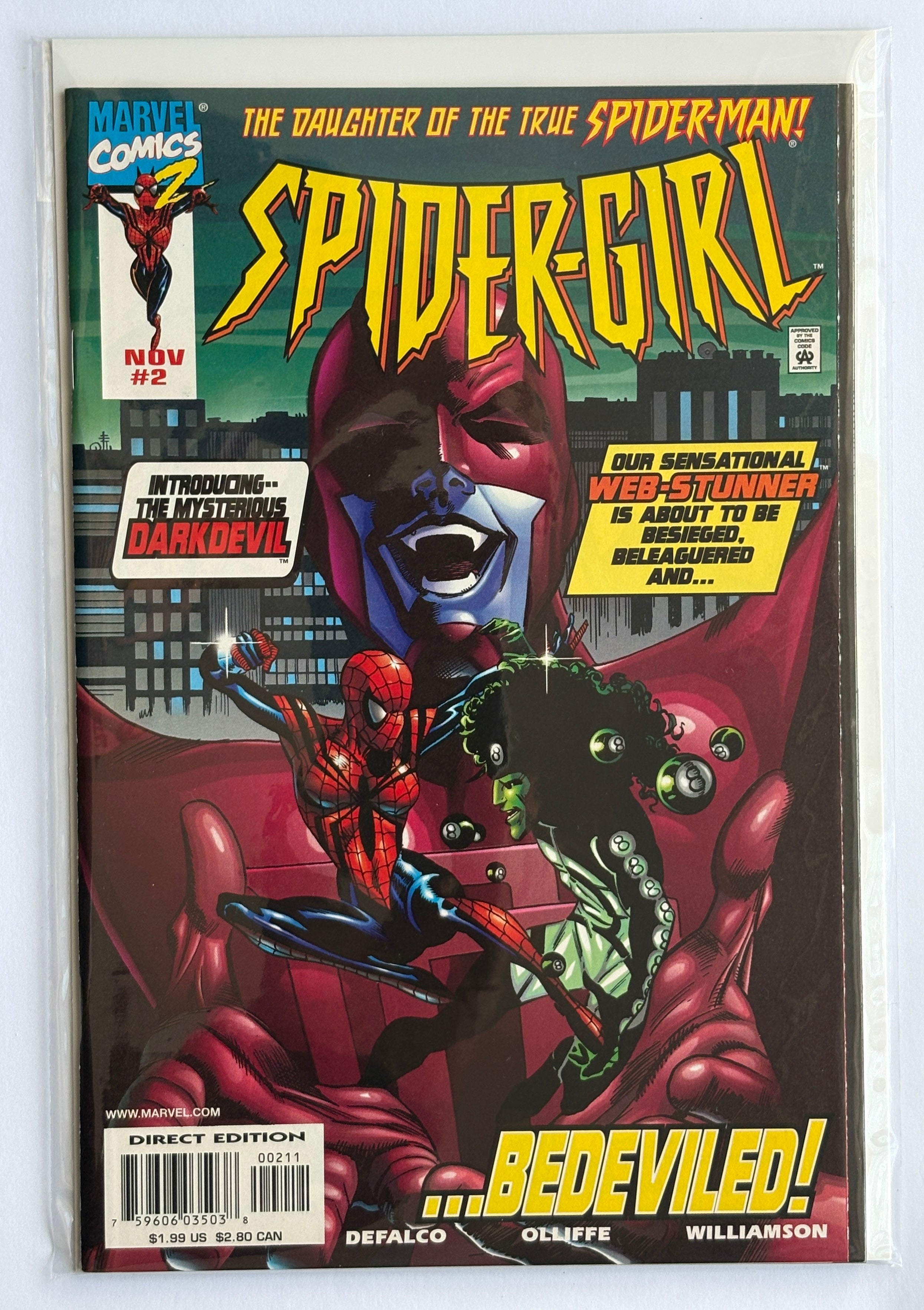 Spider-Girl #2 - 1st Printing Marvel Comics November 1998 VF/NM 9.0