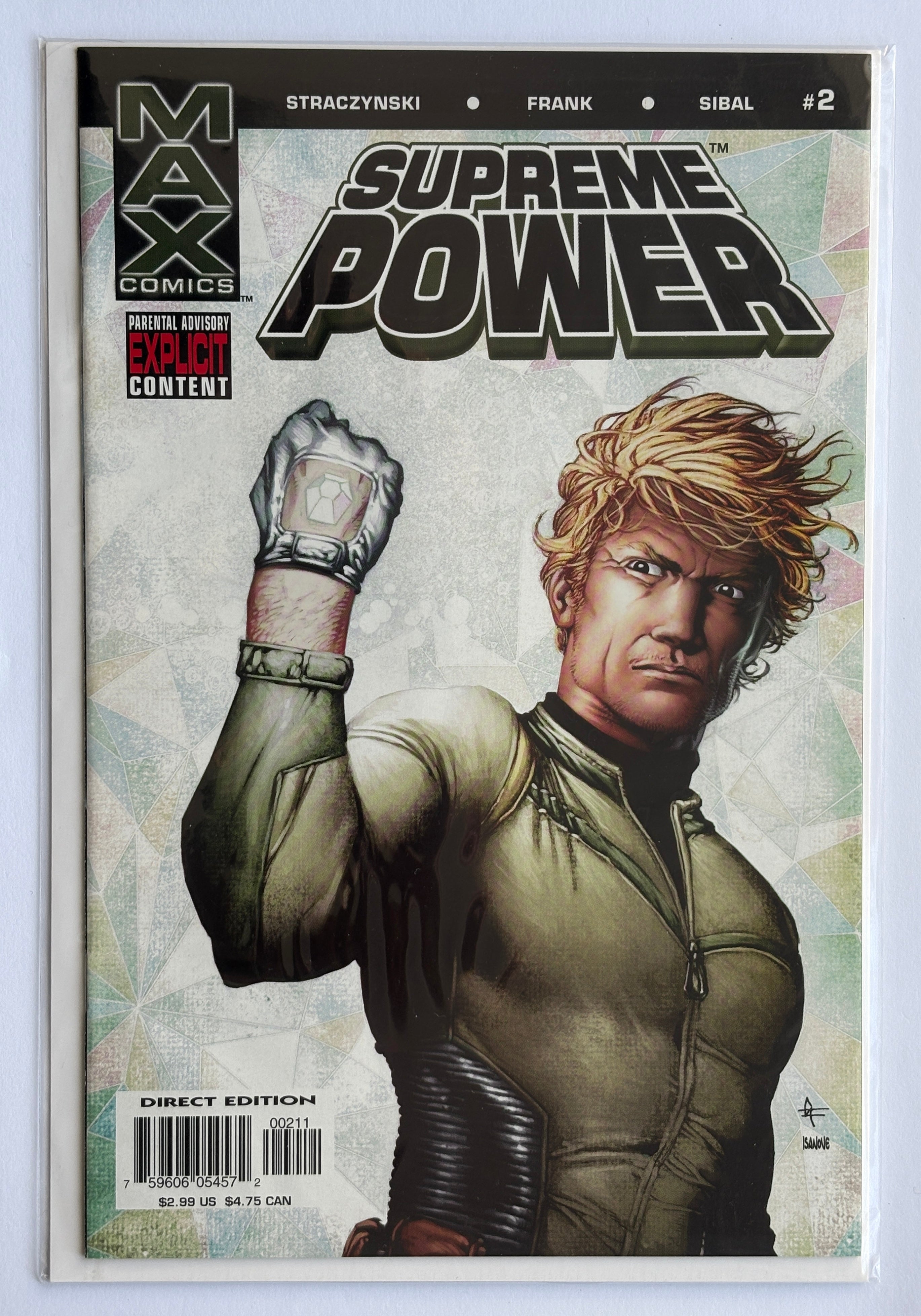 Supreme Power #2 - 1st Printing - Marvel Comics - November 2003 VF+ 8.5