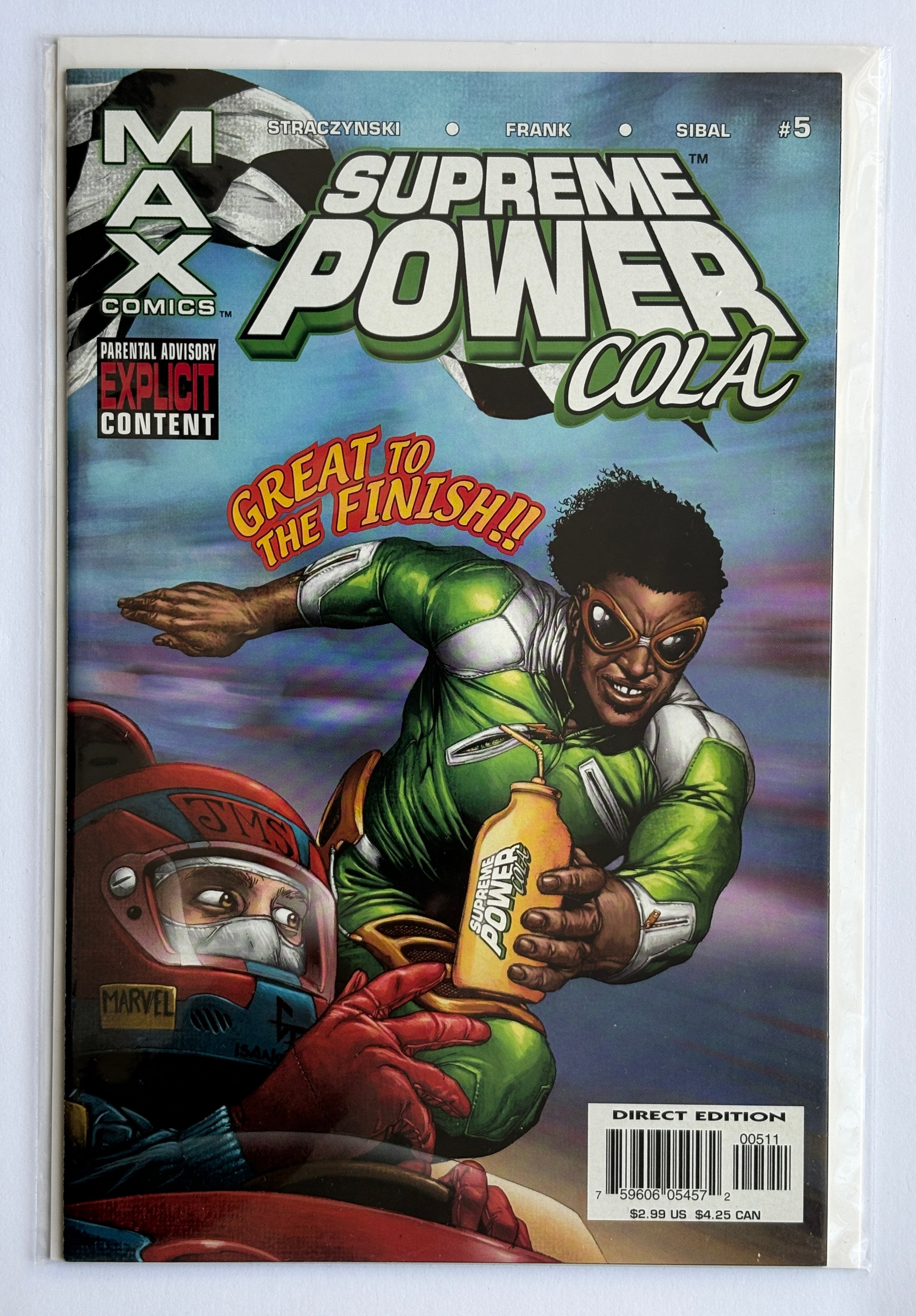 Supreme Power #5 - 1st Printing - Marvel Comics - February 2004 VF+ 8.5