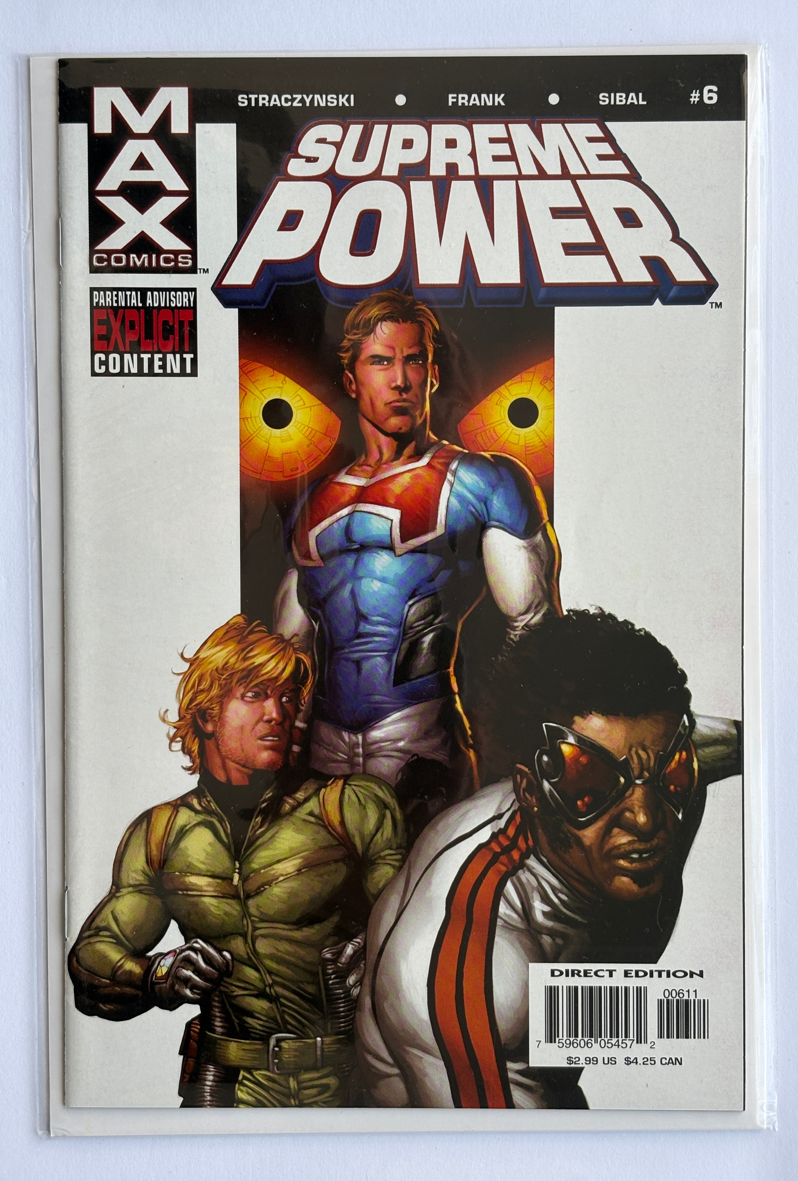 Supreme Power #6 - 1st Printing - Marvel Comics - March 2004 VF/NM 9.0