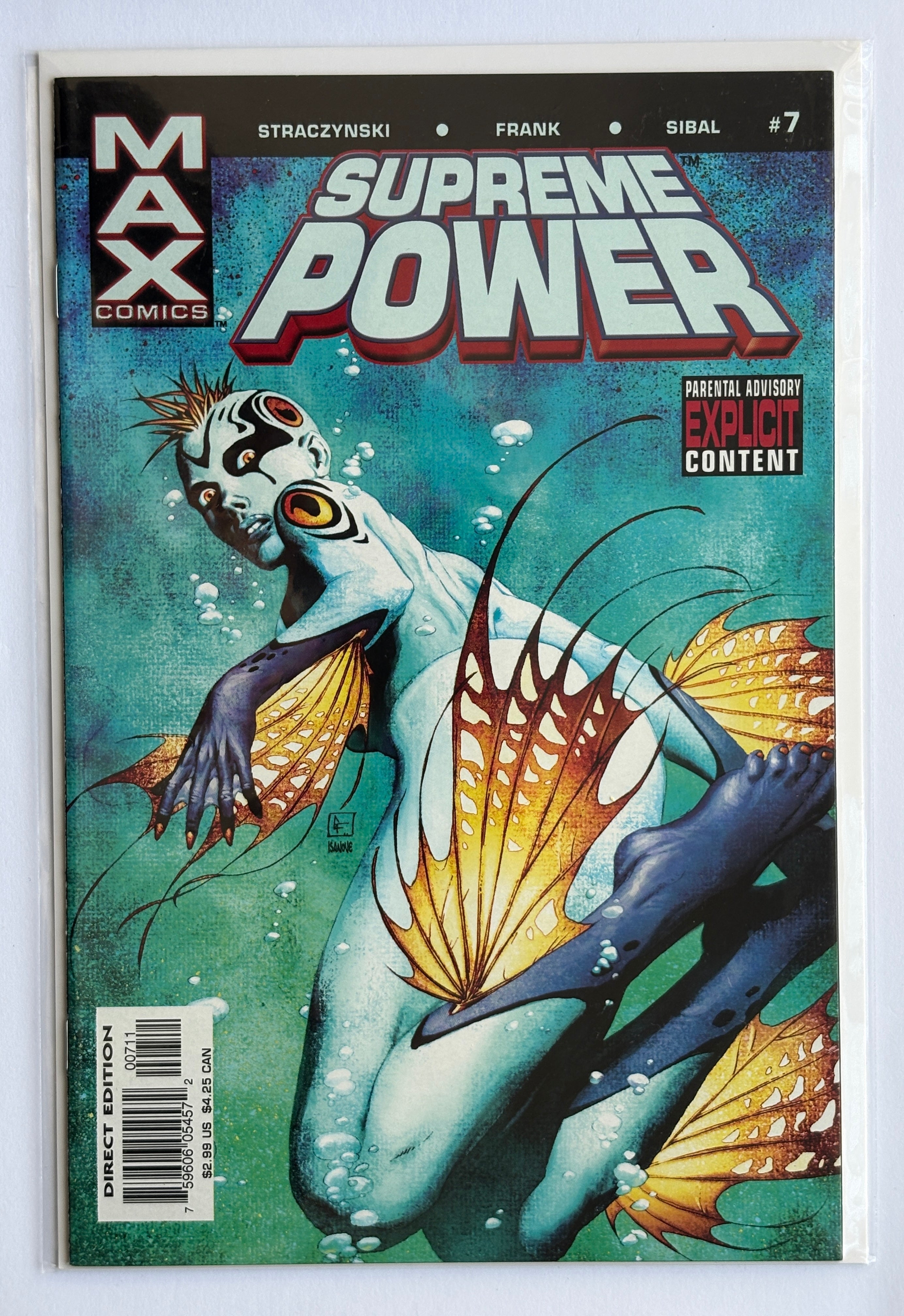 Supreme Power #7 - 1st Printing - Marvel Comics - April 2004 VF+ 8.5