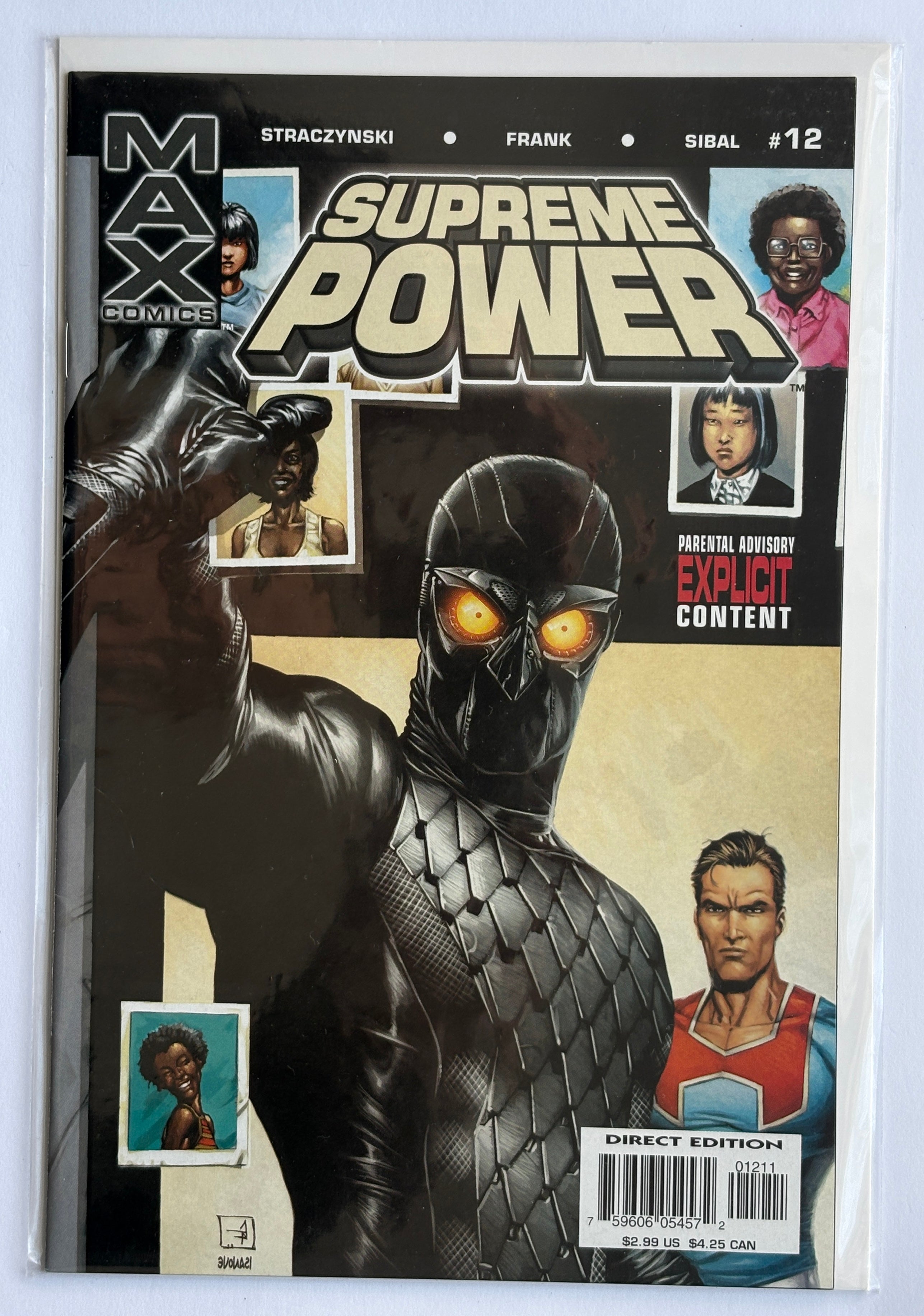 Supreme Power #12 - 1st Printing - Marvel Comics - October 2004 VF+ 8.5