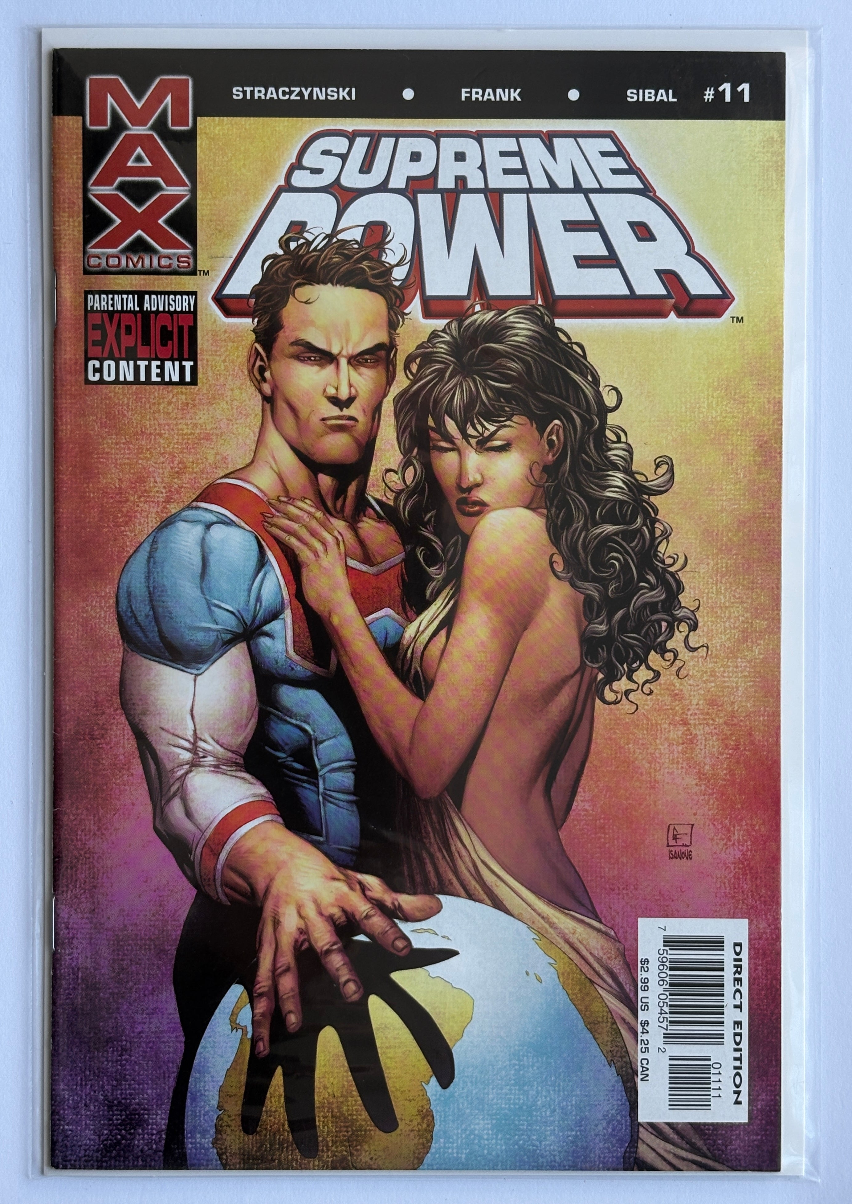 Supreme Power #11 - 1st Printing - Marvel Comics August 2004 VF- 7.5