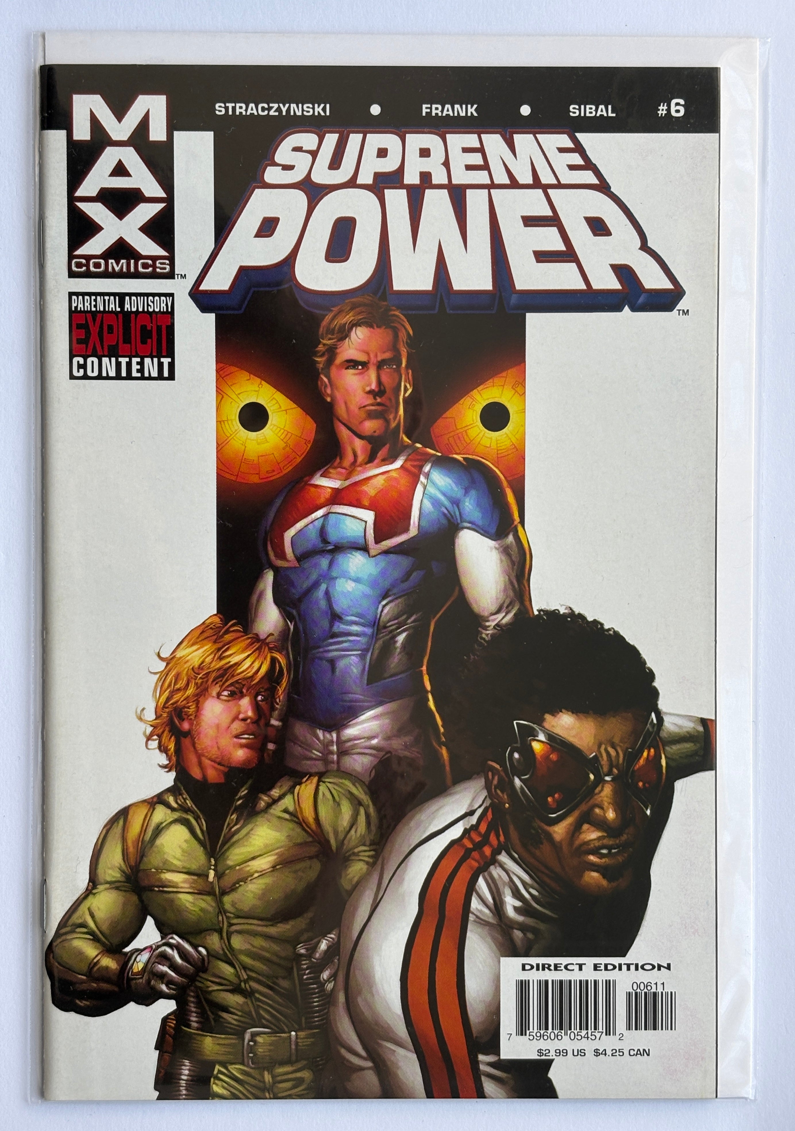 Supreme Power #6 - 1st Printing - Marvel Comics - March 2004 VF/NM 9.0