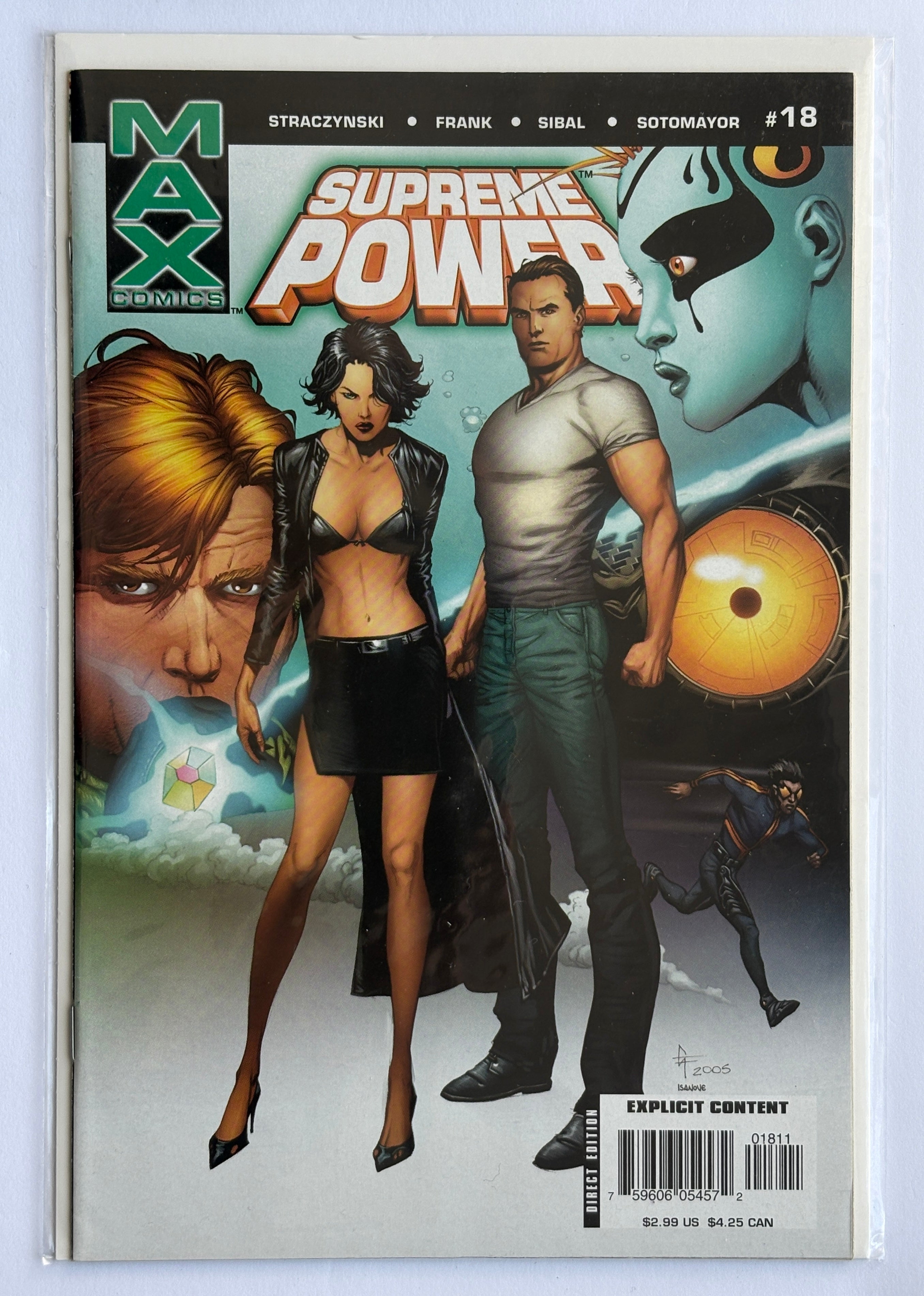 Supreme Power #18 - 1st Printing Marvel Comics October 2005 VF- 7.5