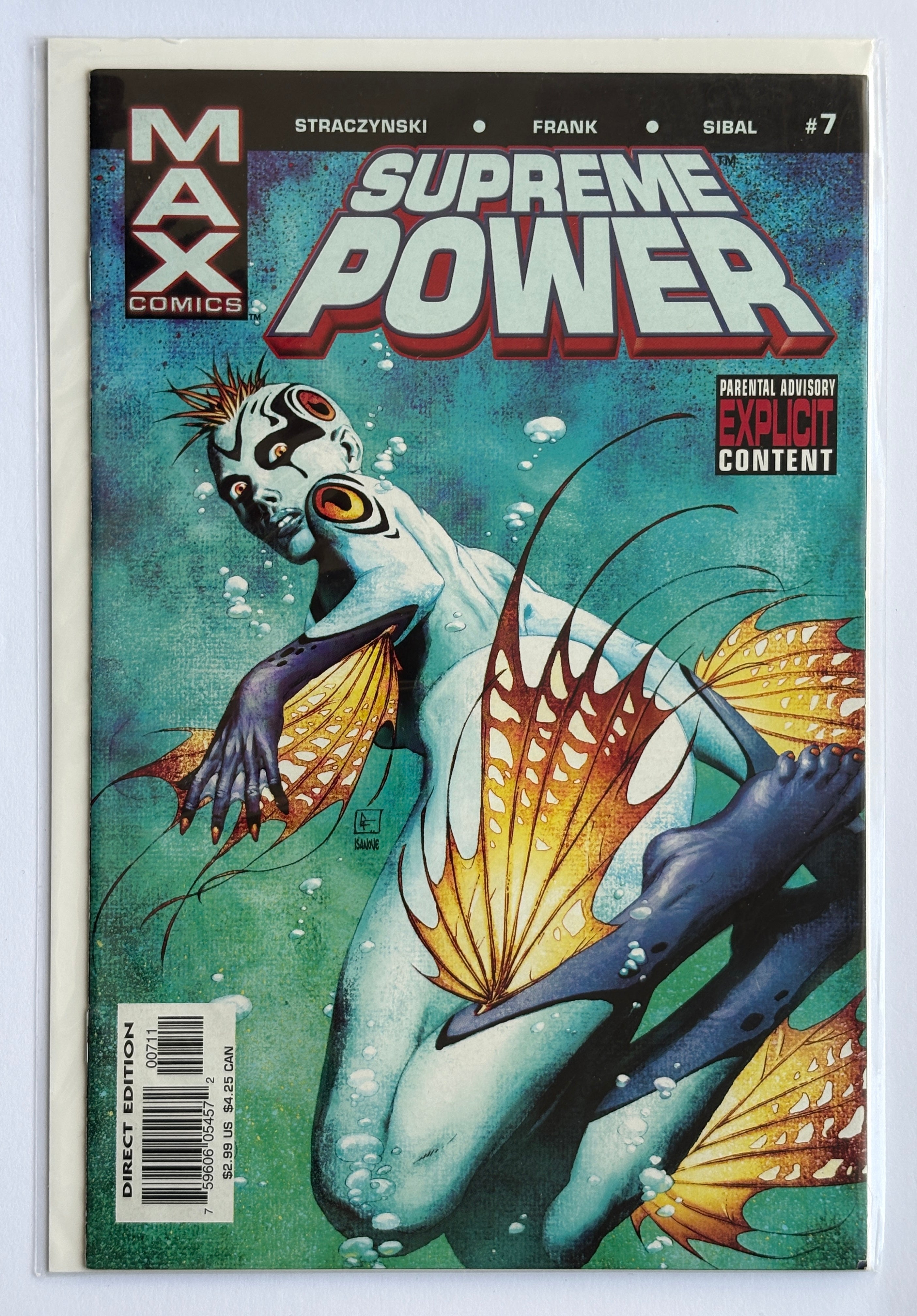Supreme Power #7 - 1st Printing - Marvel Comics April 2004 VF 8.0