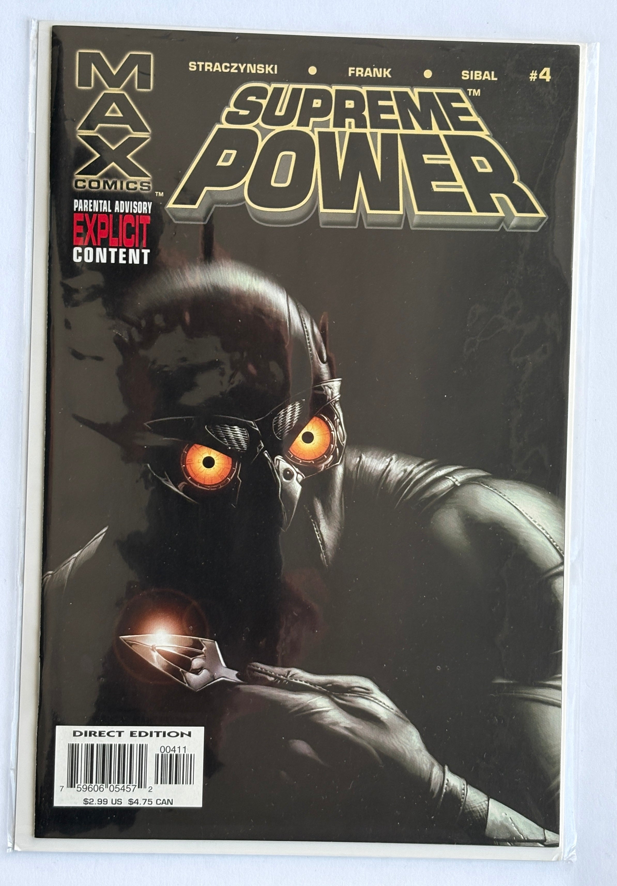 Supreme Power #4 - 1st Printing - Marvel Comics - January 2004 VF/NM 9.0