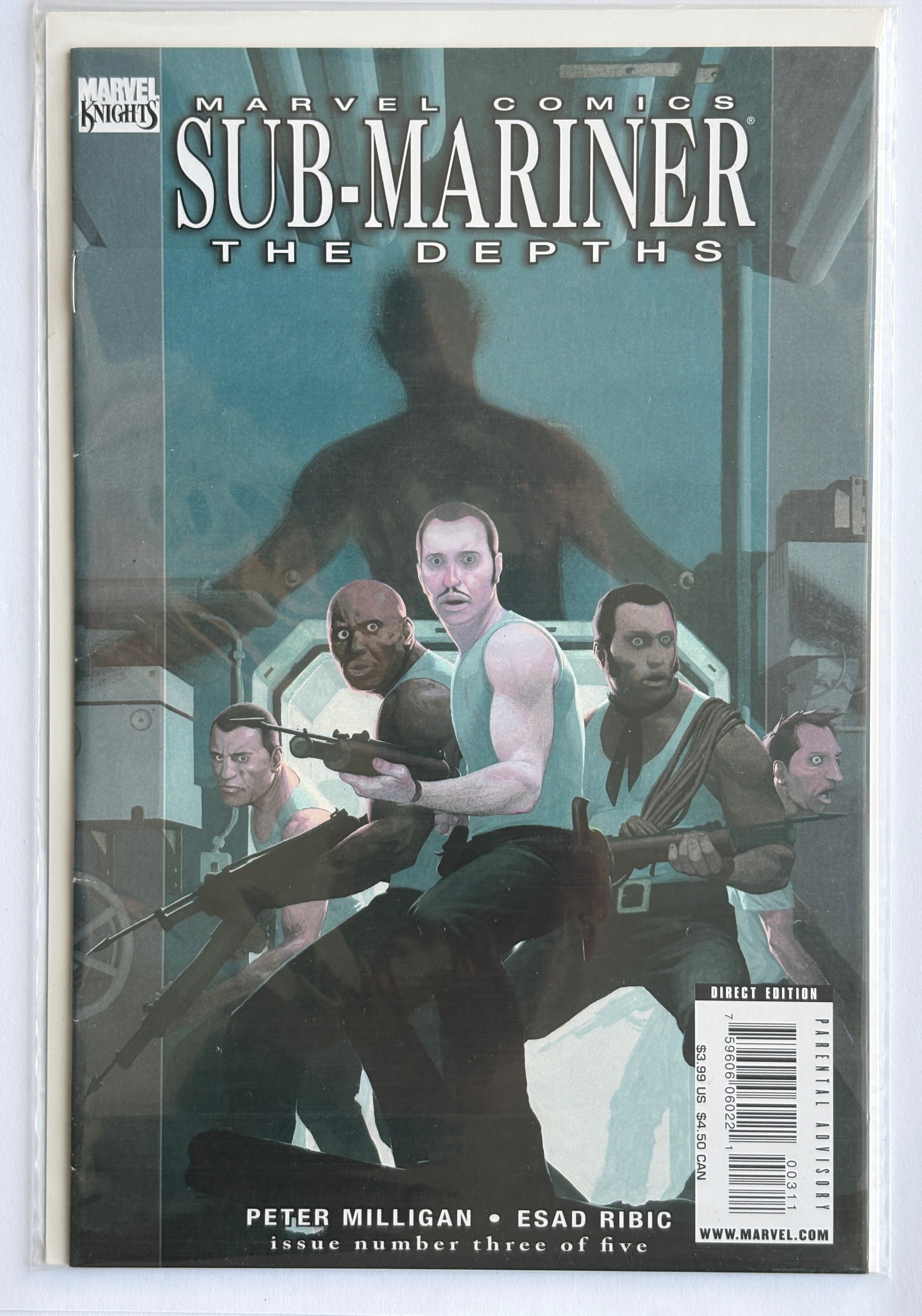 Sub-Mariner: The Depths #3 - (3 of 5) - Marvel Comics January 2009 FN+ 6.5