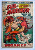 The Sub-Mariner #50 - 1st App Namorita Marvel Comics UK Variant June 1972 FN 6.0
