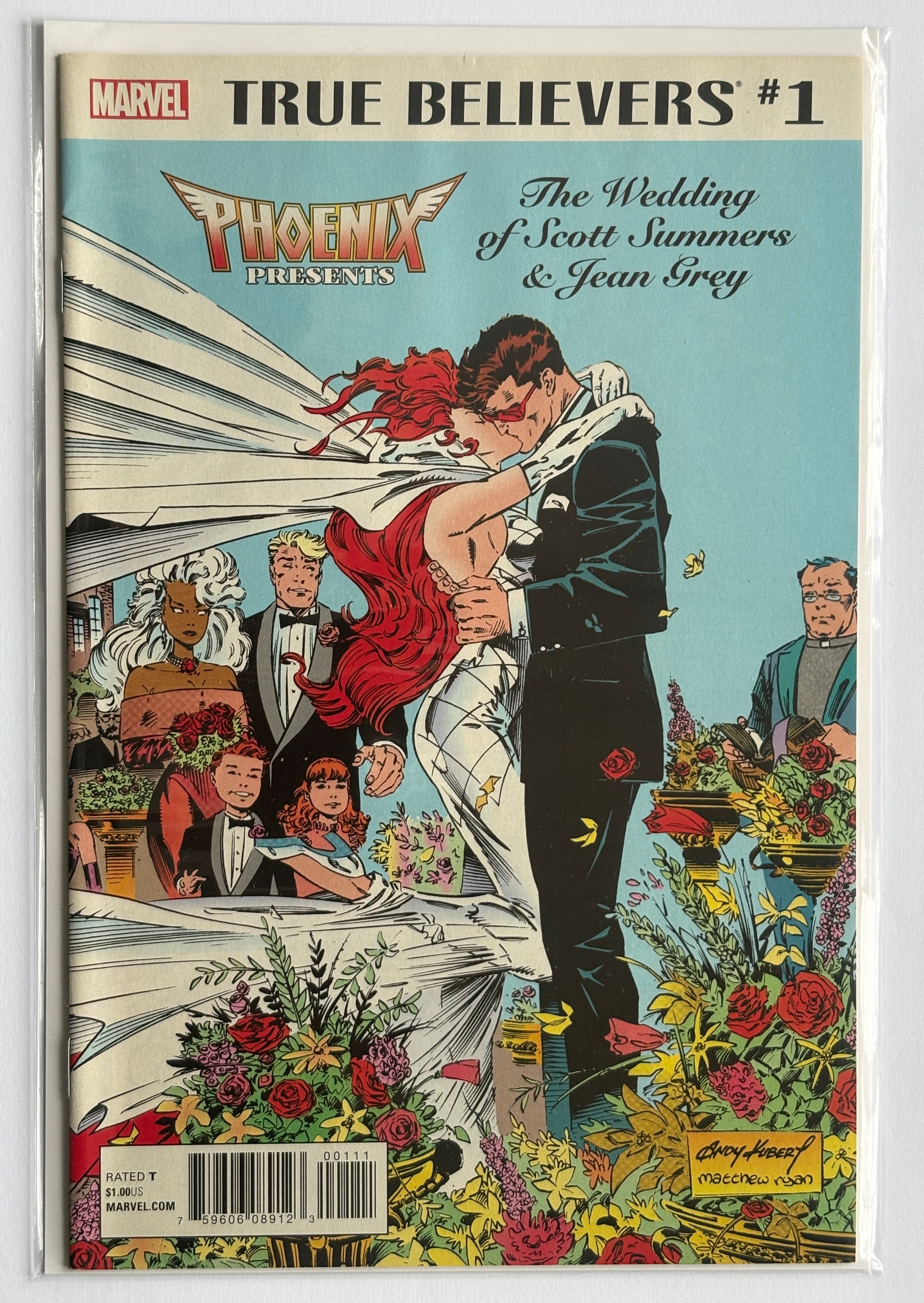 True Believers: Phoenix presents the Wedding of Scott Summers & Jean Grey #1 - 2018 VF+ 8.5