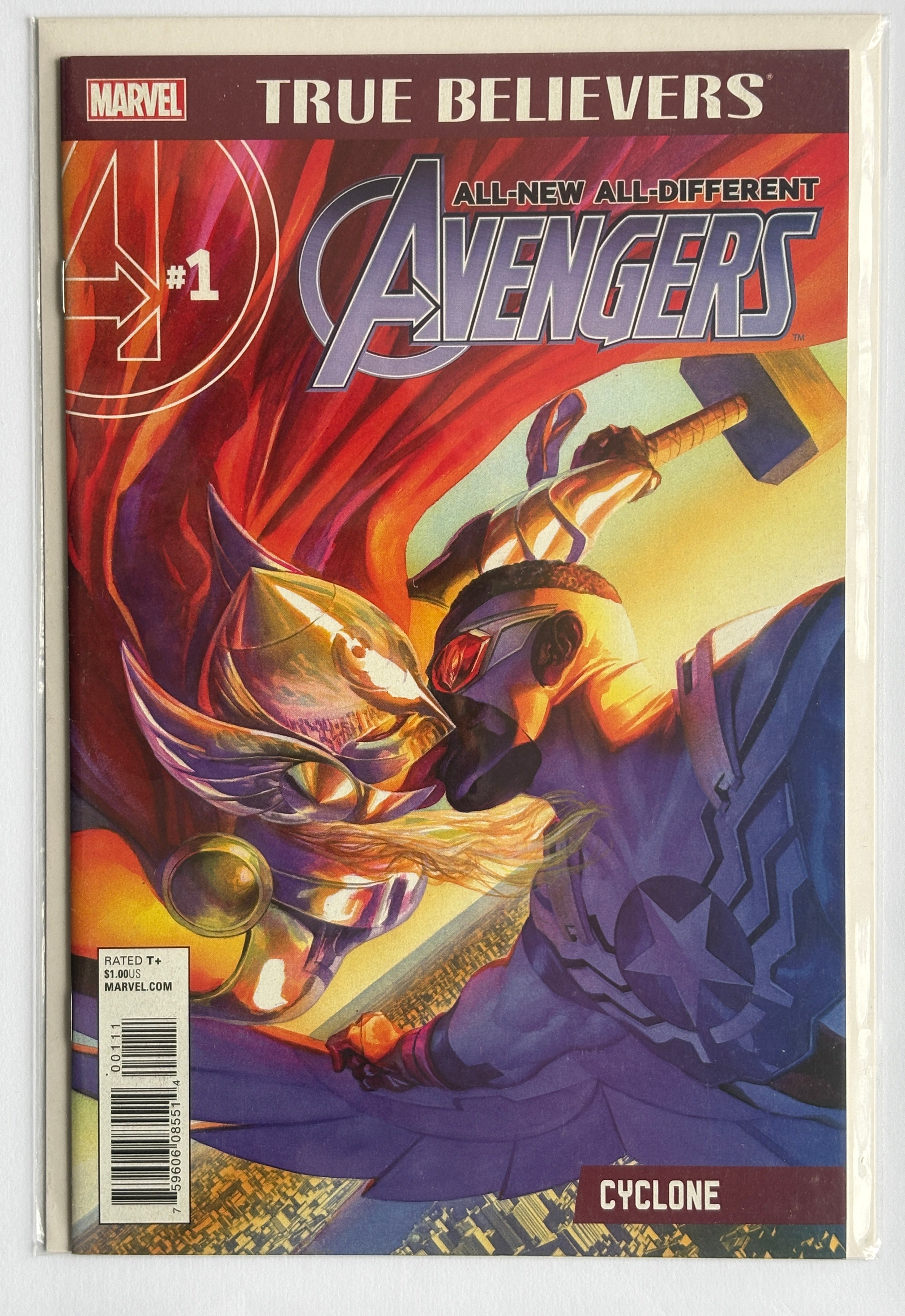 True Believers #1 - All-New All-Different Avengers - Cyclone - Sept 2016 VF 8.0