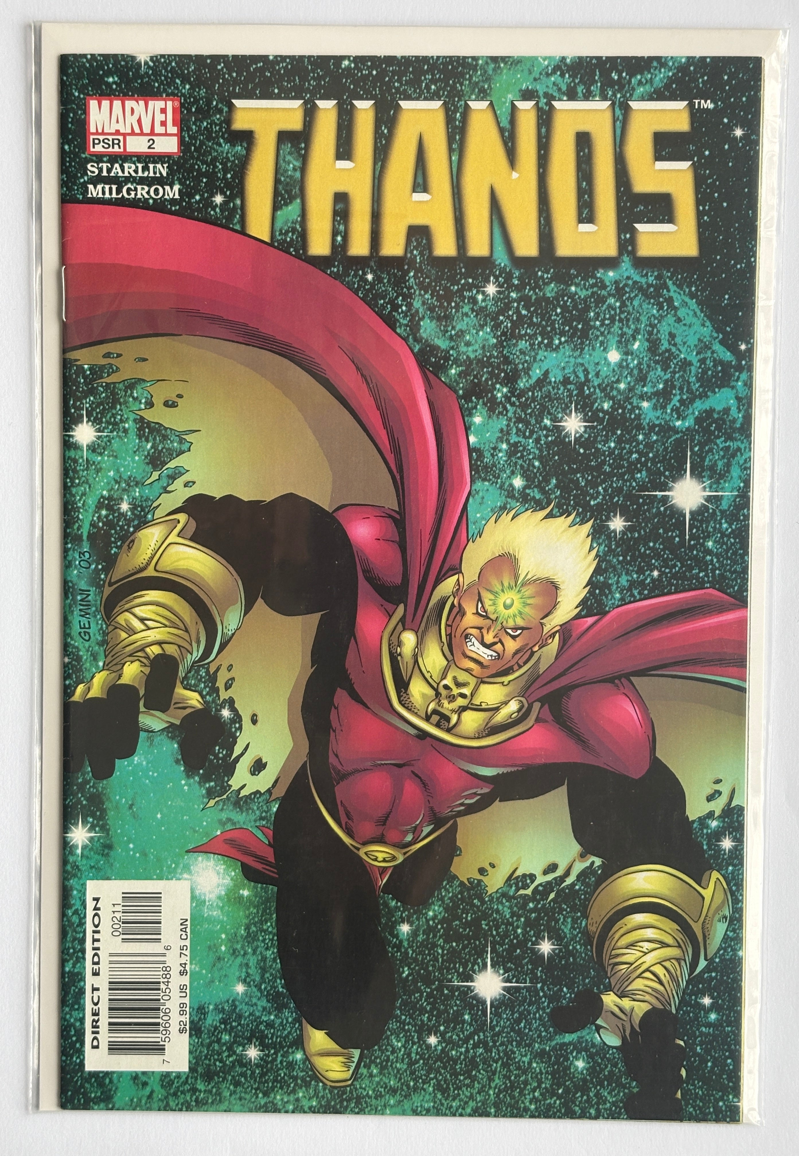 Thanos #2 - 1st Printing - Marvel Comics January 2004 VF 8.0
