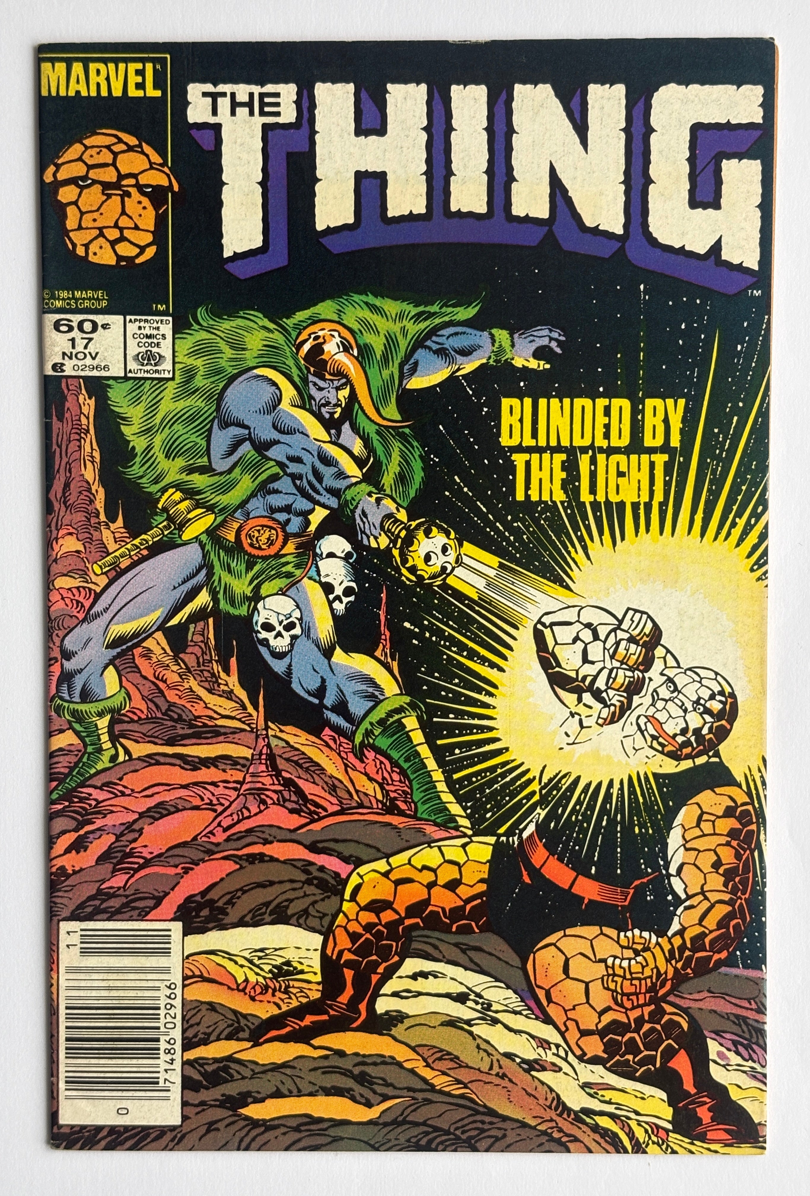 The Thing #17 - Newsstand Marvel Comics - November 1984 FN+ 6.5