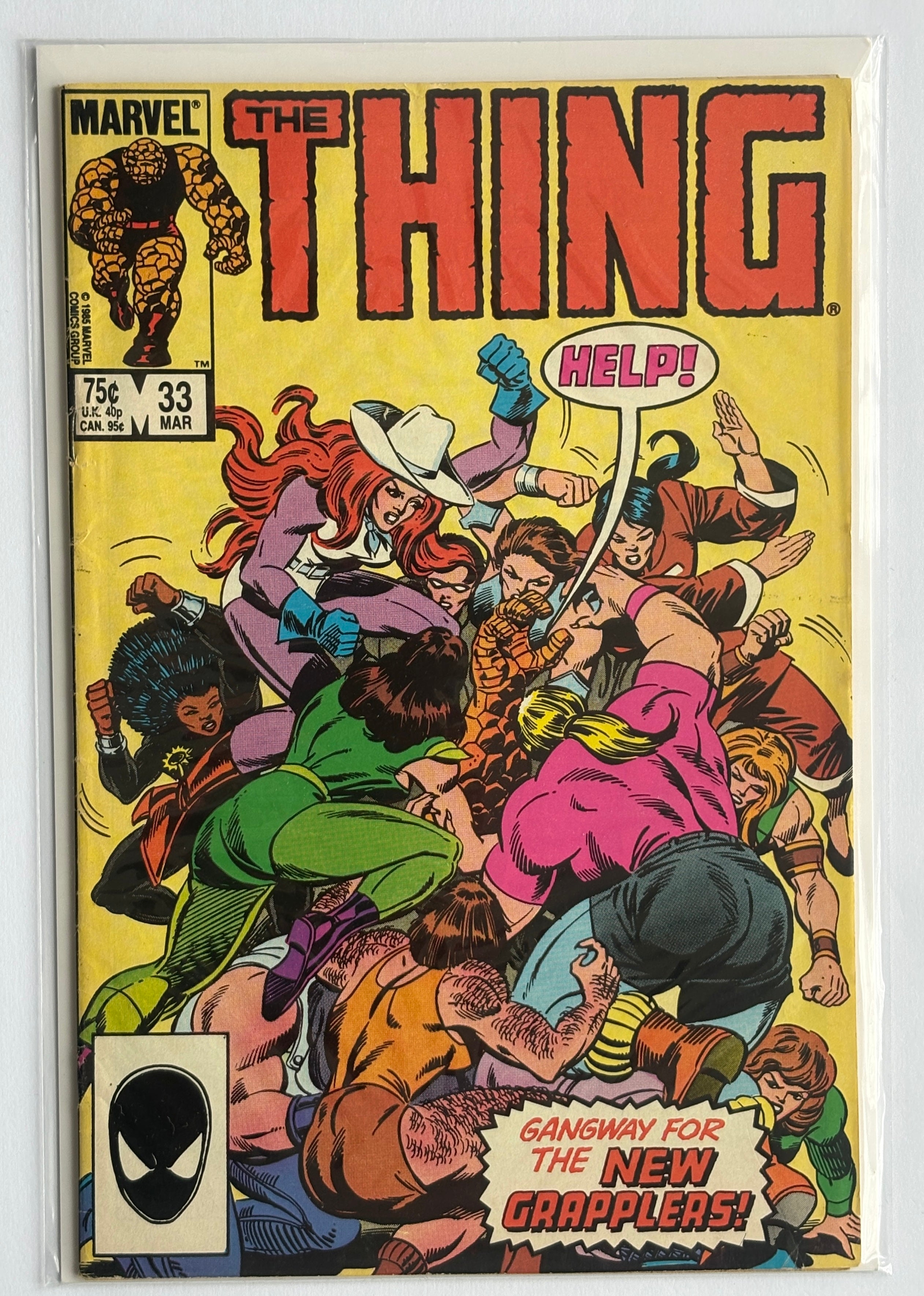 The Thing #33 - Marvel Comics - March 1986 FN+ 6.5