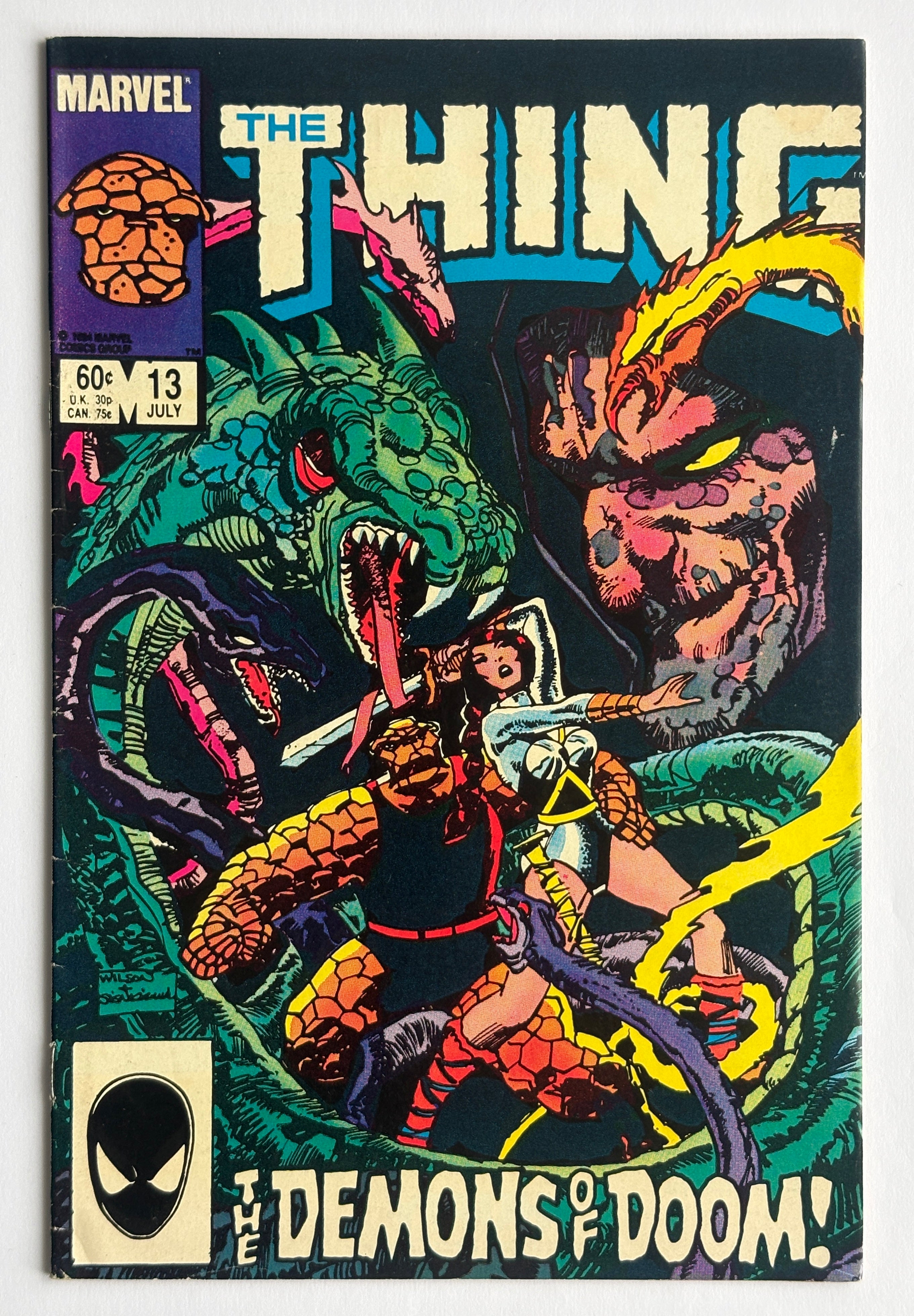 The Thing #13 - Marvel Comics - July 1984 F/VF 7.0