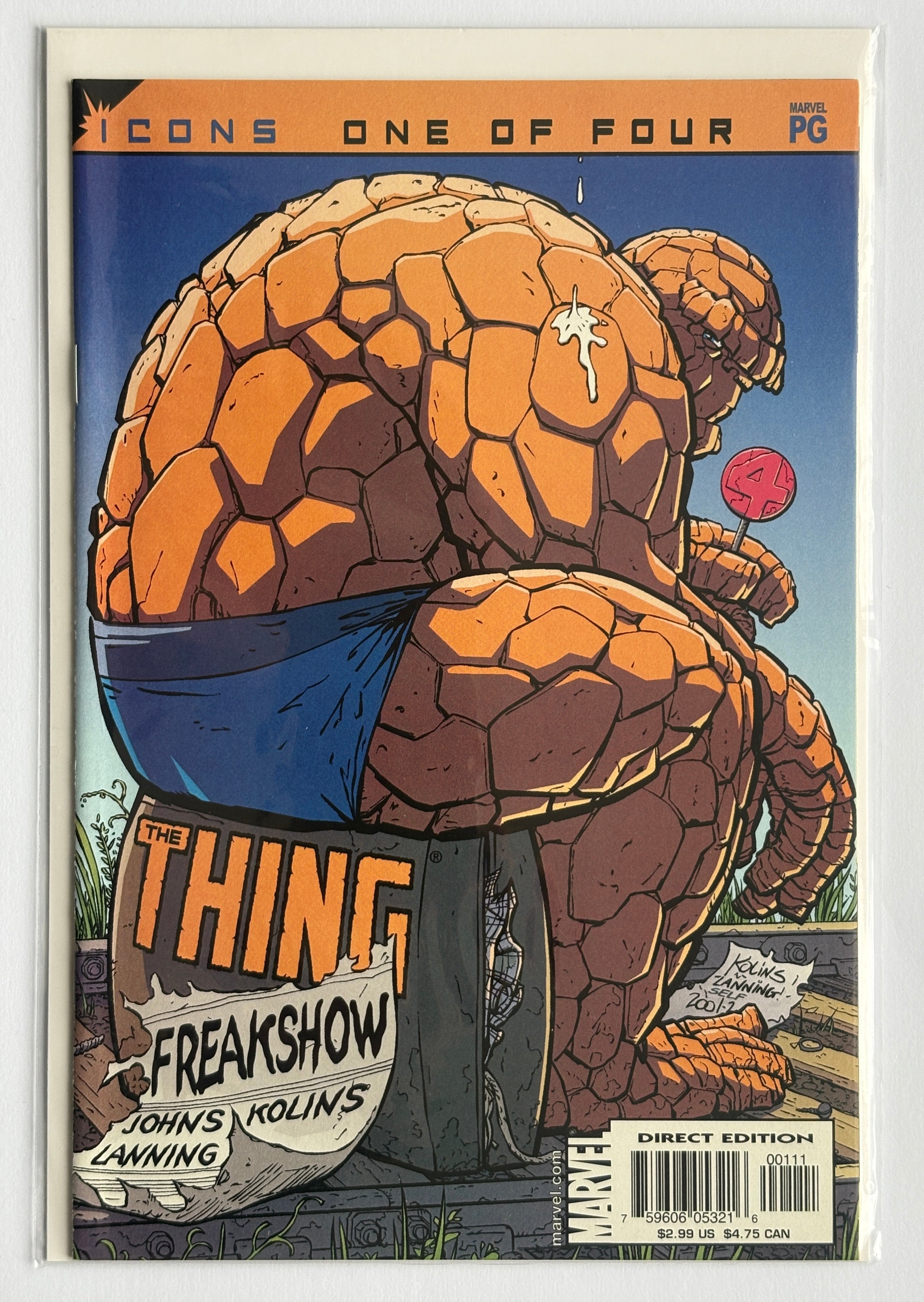 The Thing: Freakshow #1 - 1st Printing Marvel Comics August 2002 VF+ 8.5