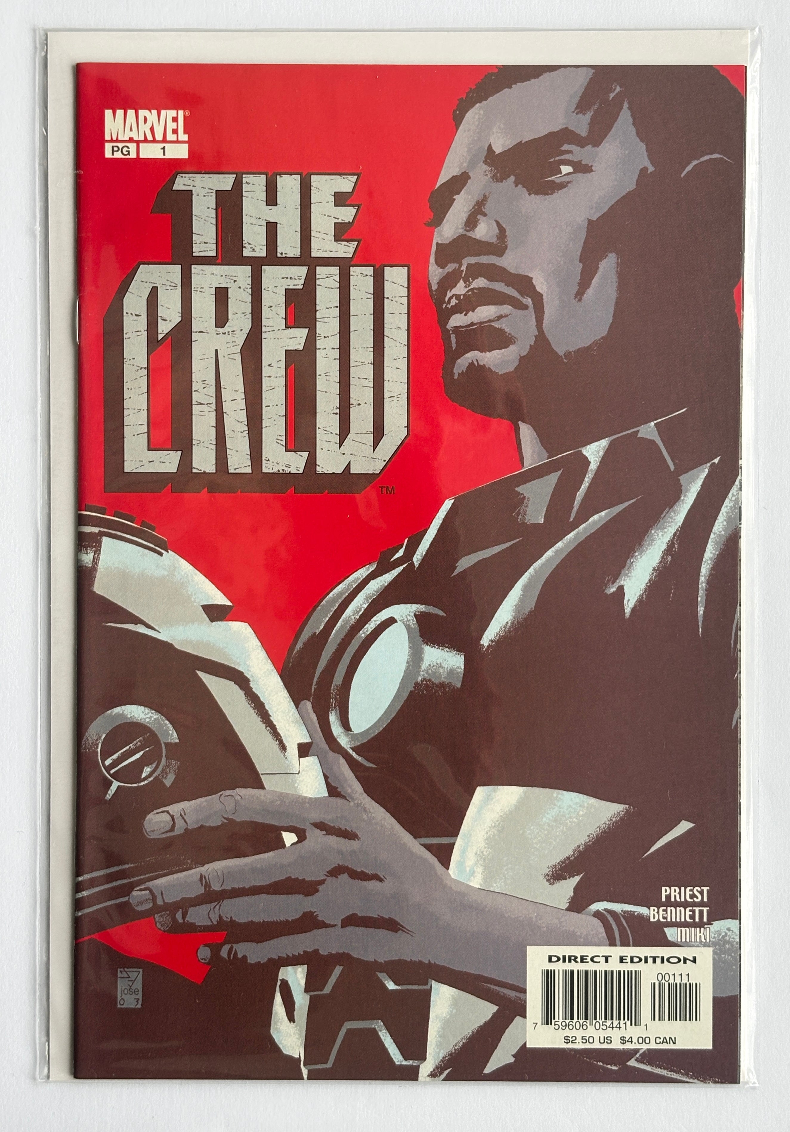 The Crew #1 - 1st Printing Marvel Comics July 2003 VF/NM 9.0