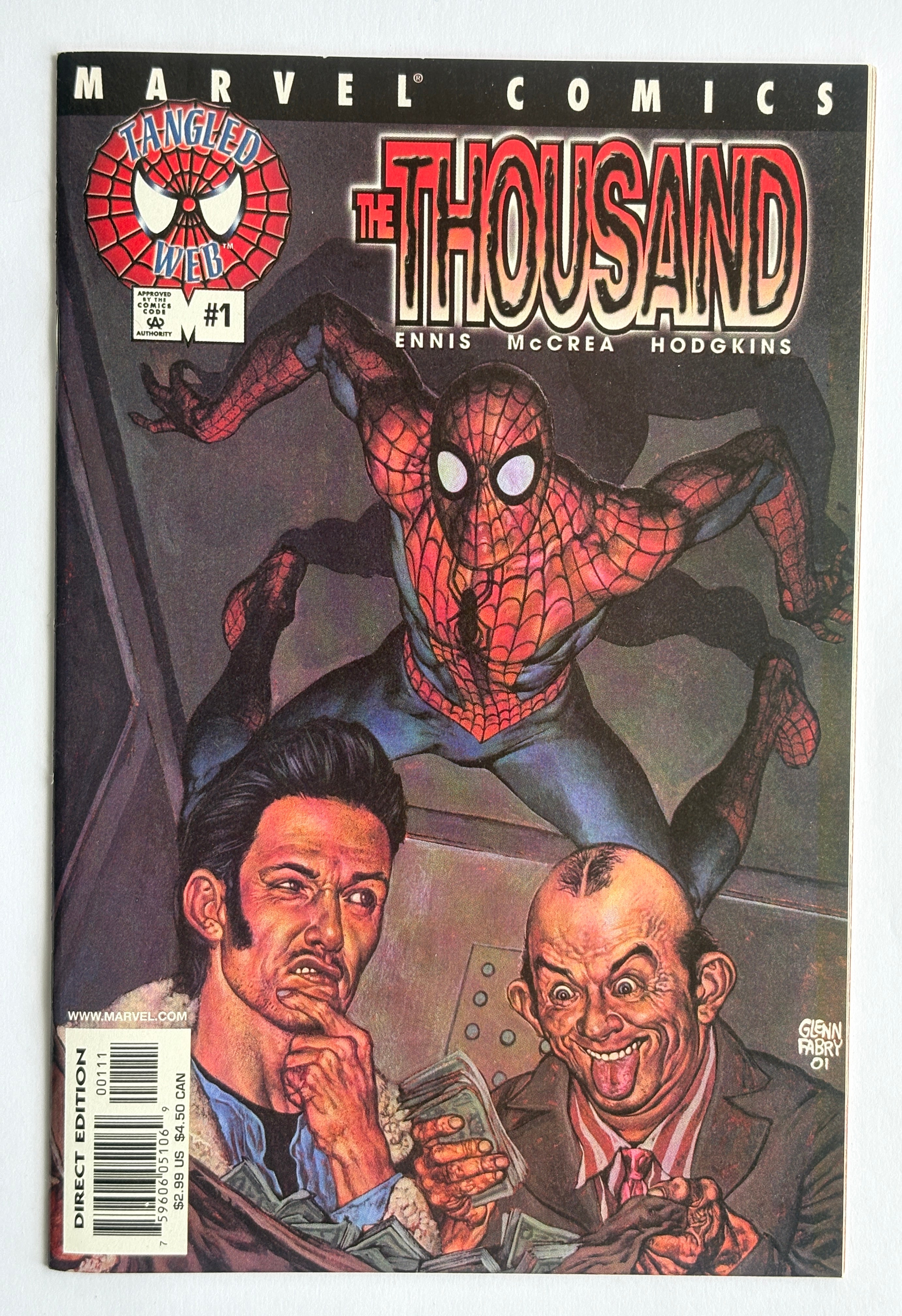 Tangled Web: The Thousand #1 - 1st Printing Marvel Comics June 2001 VF+ 8.5