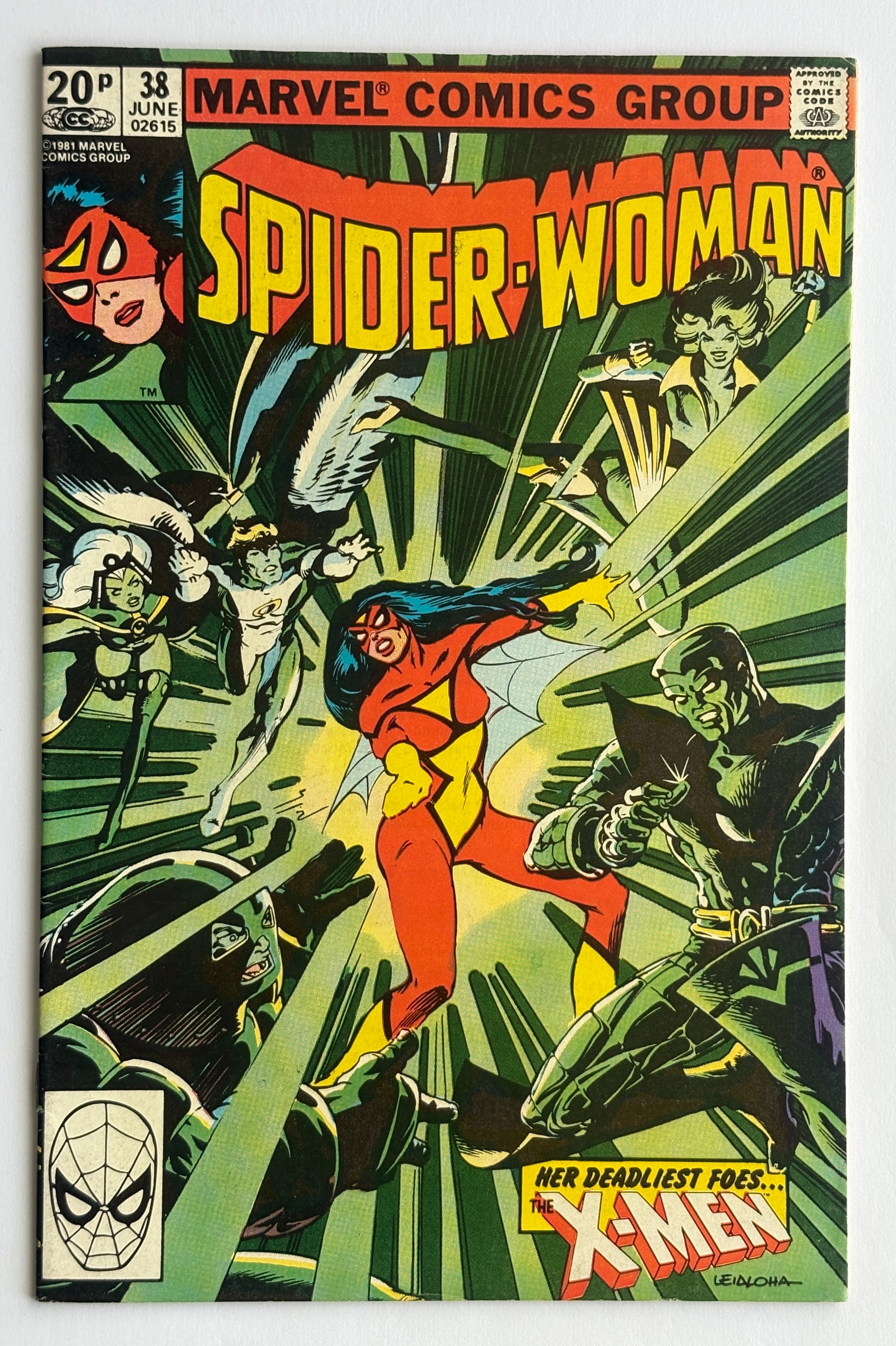 Spider-Woman #38 - Marvel Comics UK Variant June 1981 VF- 7.5