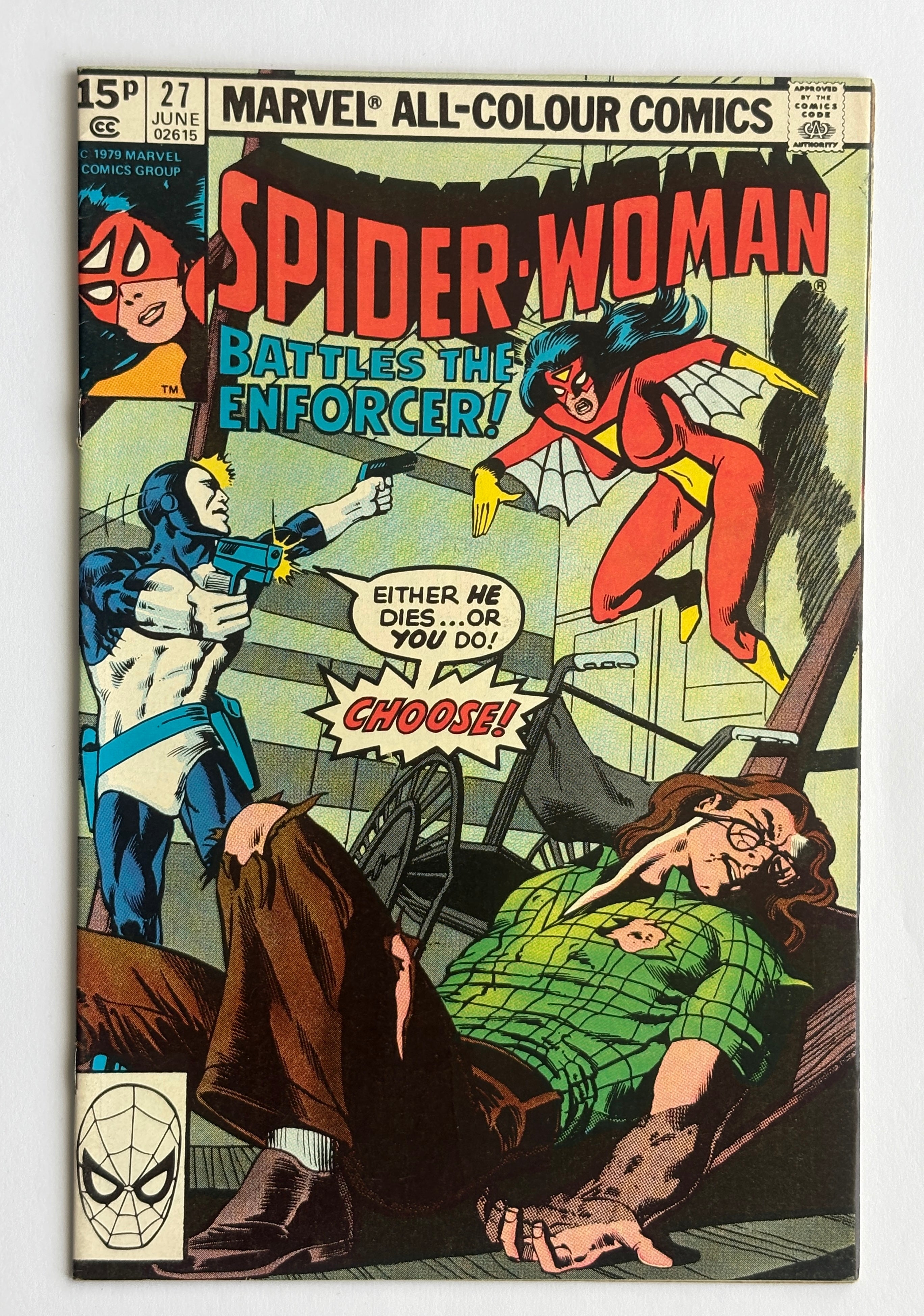 Spider-Woman #27 - Marvel Comics UK Variant June 1980 VF- 7.5