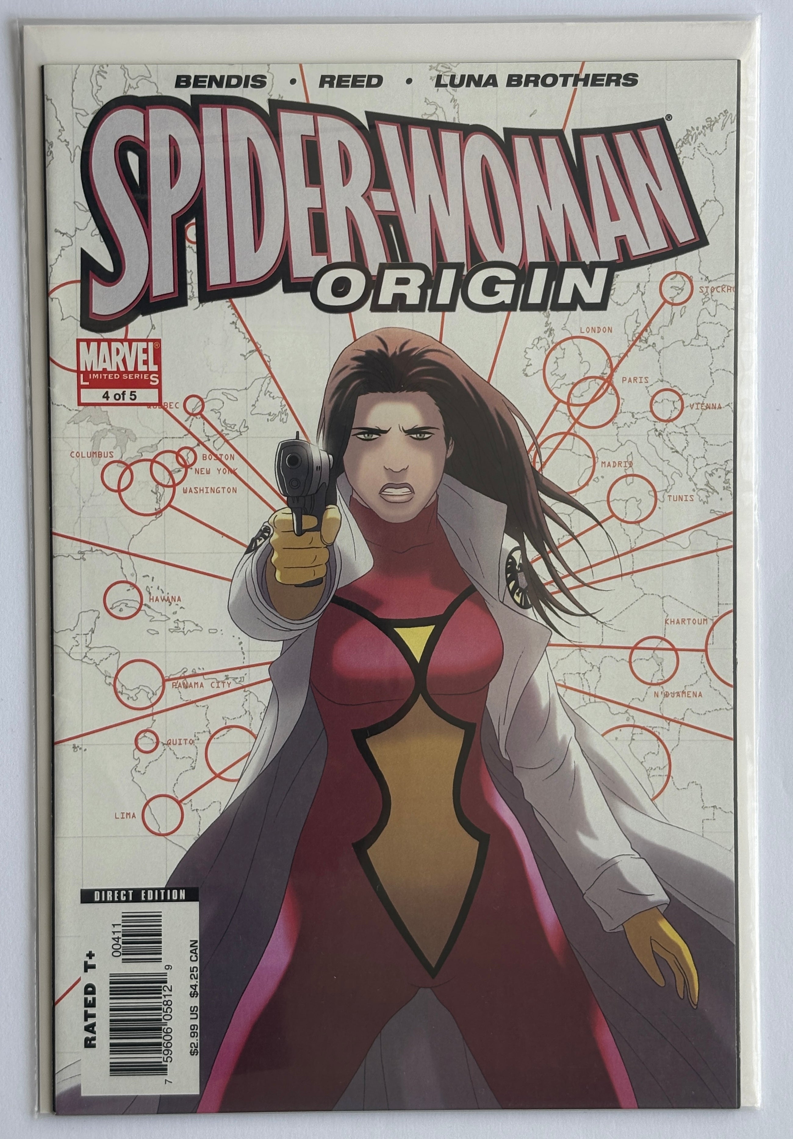 Spider-Woman Origin #4 (4 of 5) 1st Printing Marvel Comics - March 2006 F/VF 7.0