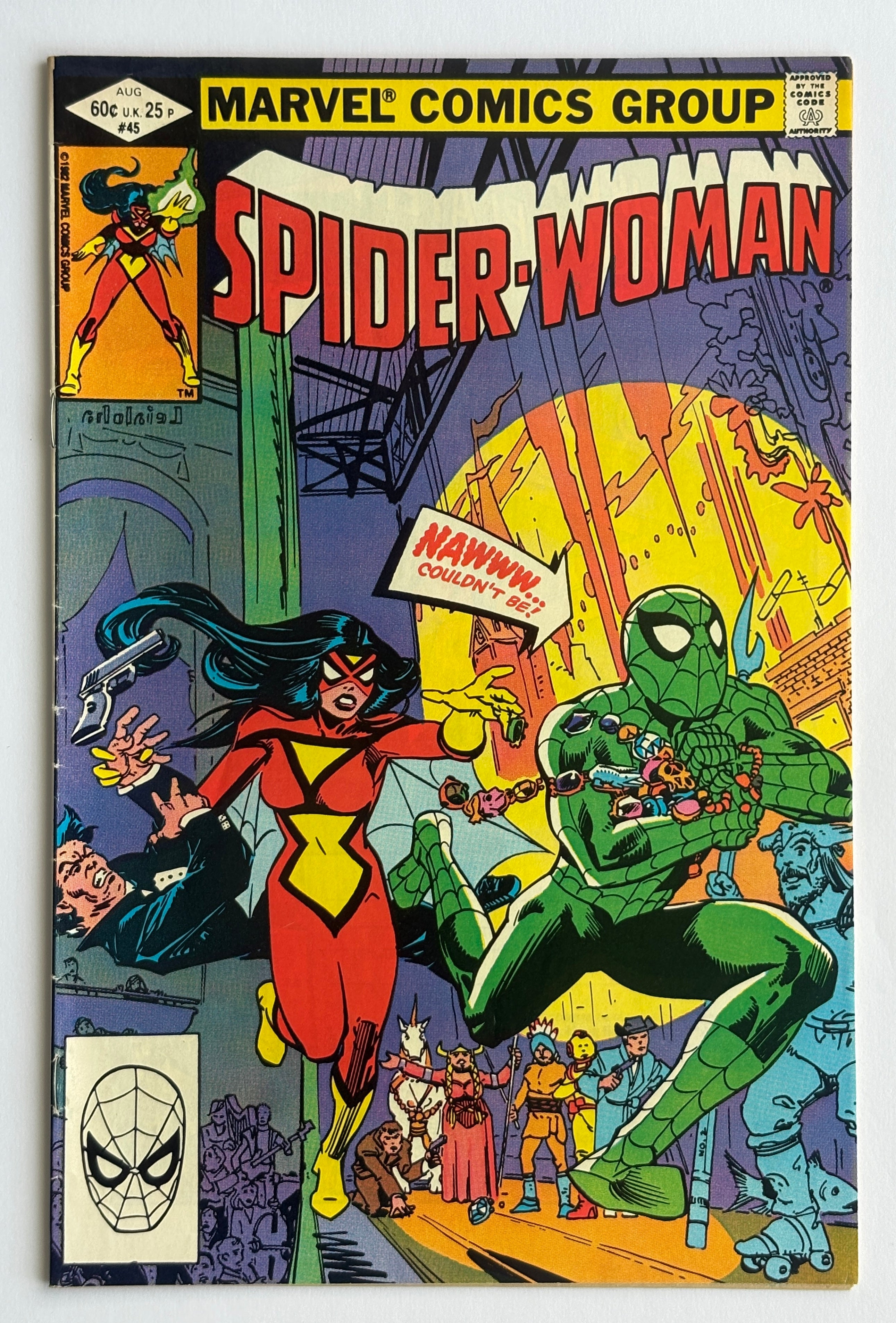 Spider-Woman #45 - Marvel Comics - August 1982 VF- 7.5