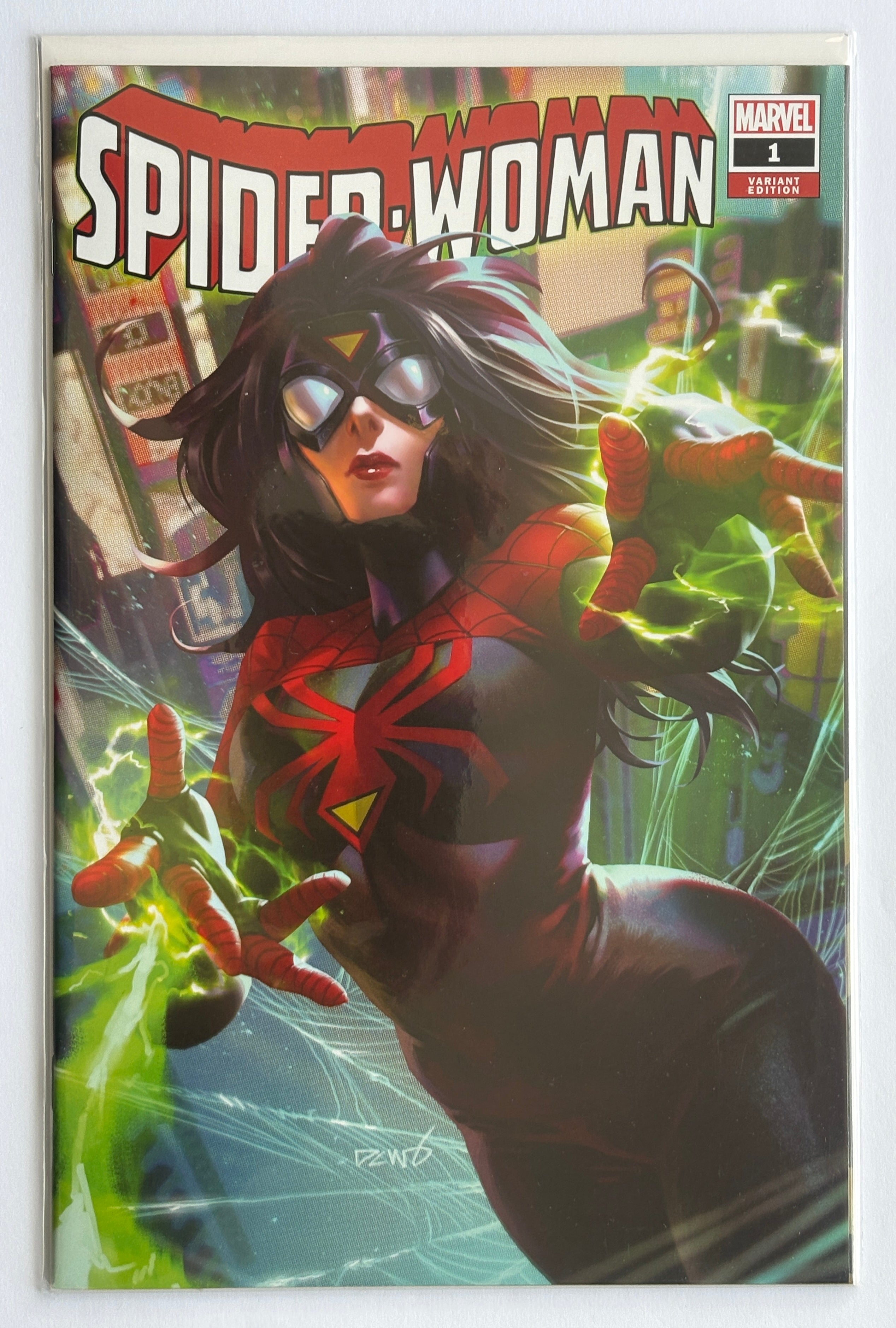 Spider-Woman #1 - Derrick Chew Variant - Marvel Comics  May 2020 NM 9.4