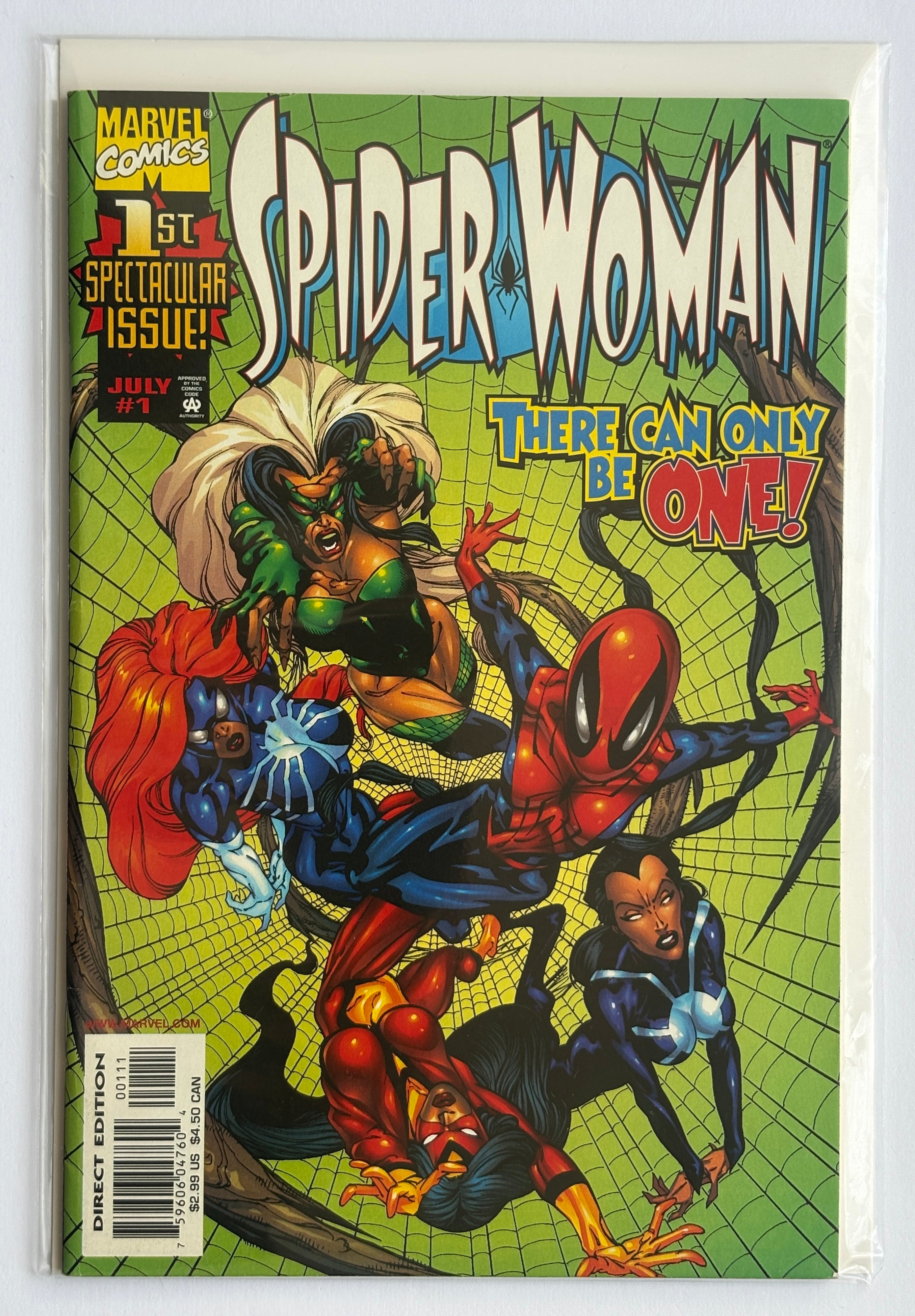 Spider-Woman #1 - 1st Printing Marvel Comics July 1999 VF- 7.5
