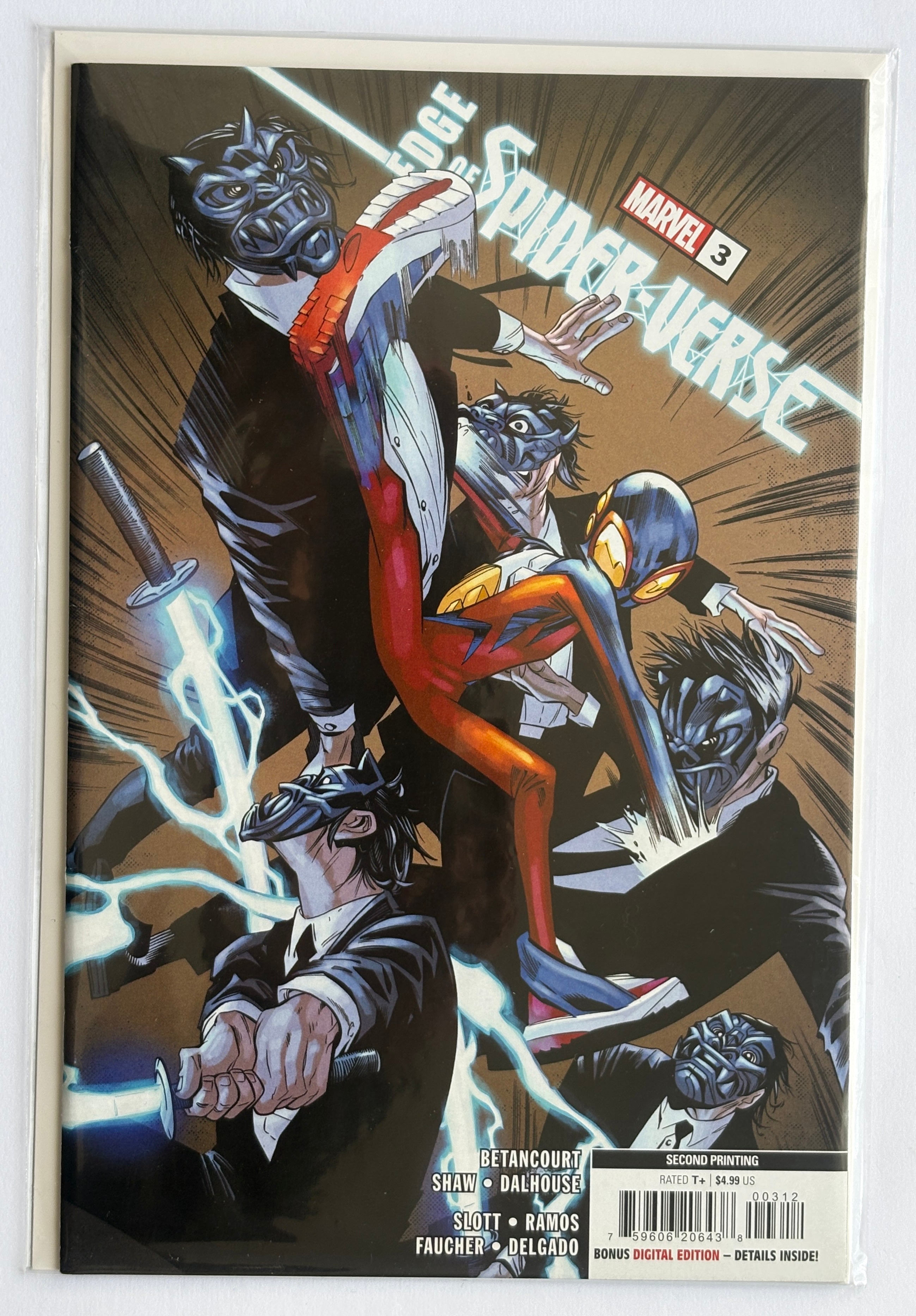 Edge of Spider-Verse #3  2nd Printing  Marvel 2022 VF/NM 9.0