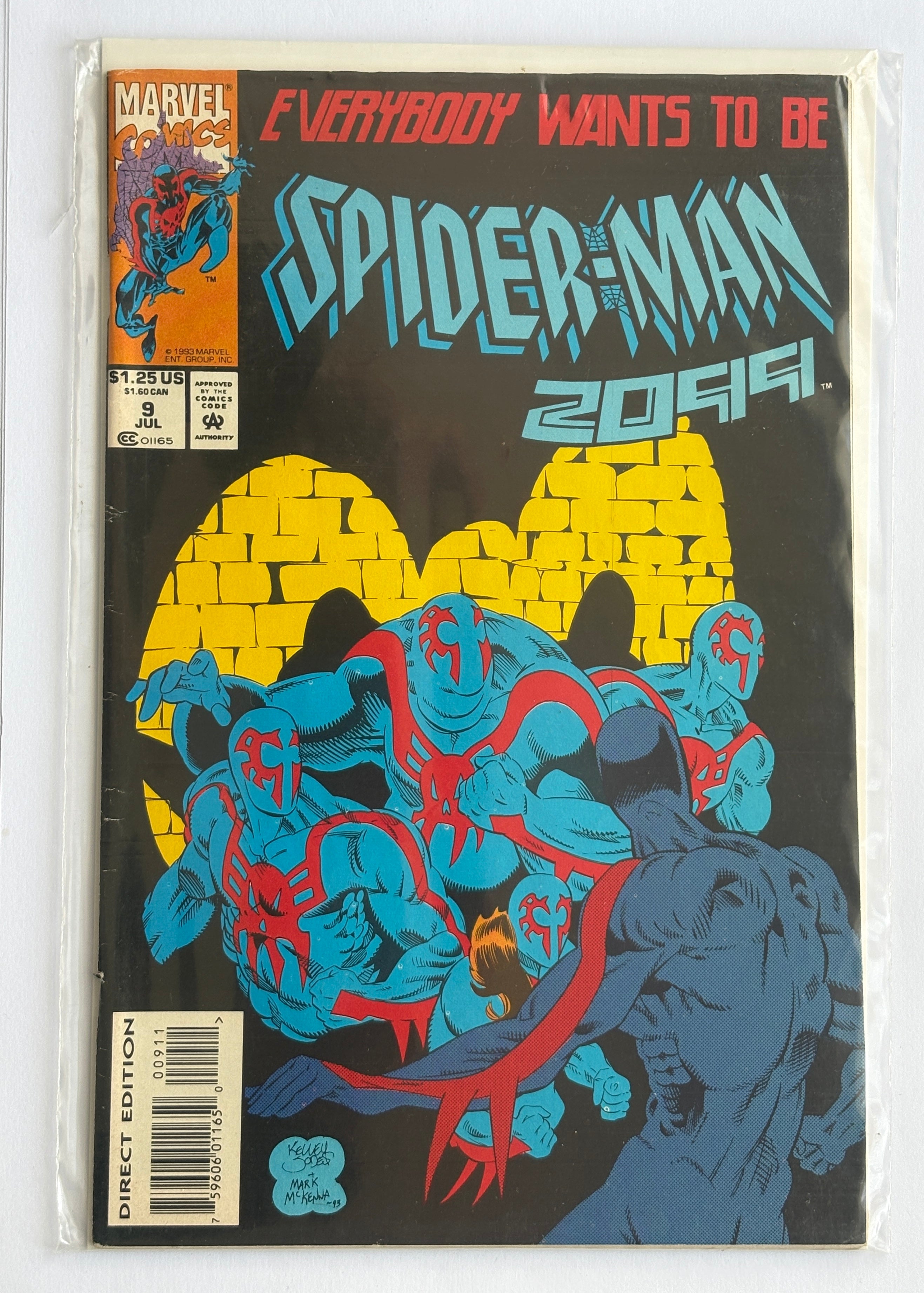 Spider-Man 2099 #9 - 1st Printing - Marvel Comics July 1993 F/VF 7.0