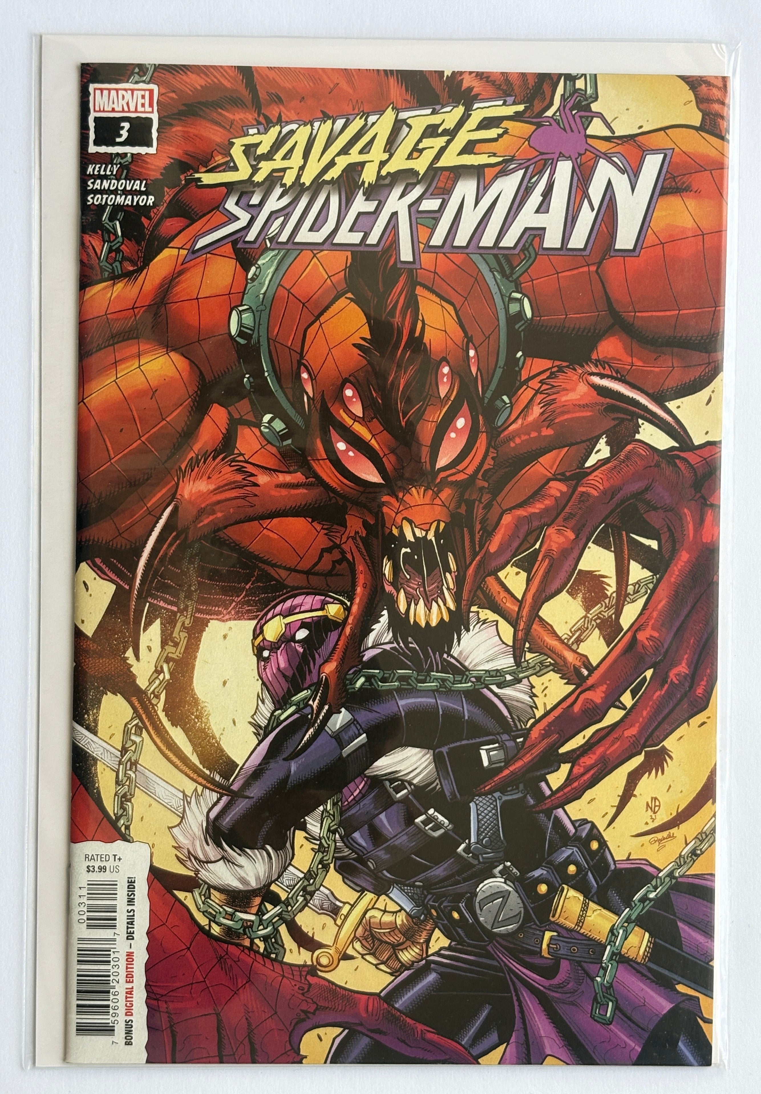Savage Spider-Man #3 - 1st Printing Marvel Comics June 2022 NM- 9.2