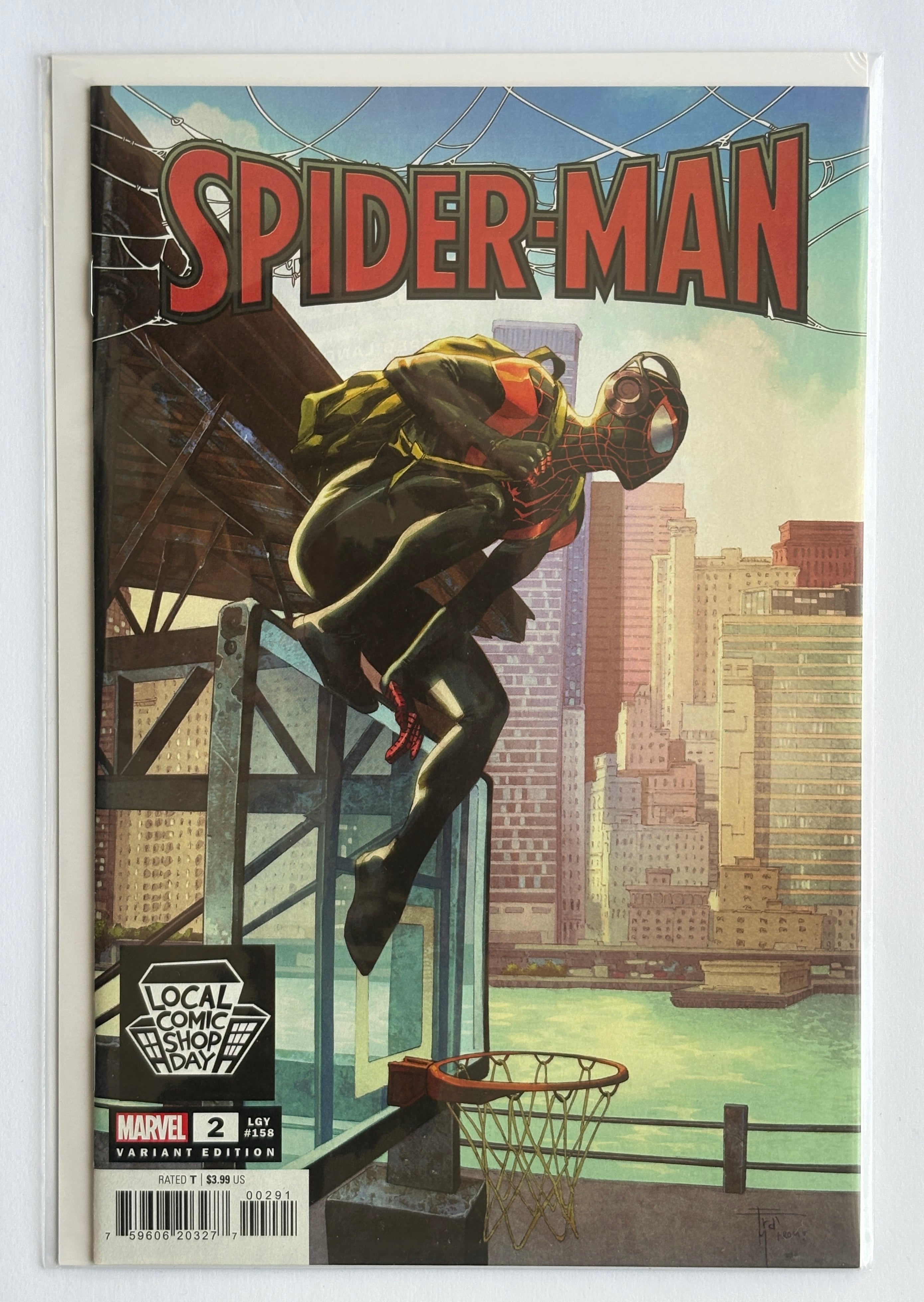 Spider-Man #2 Francesco Mobili LCSD Variant Marvel Comics 2022 NM- 9.2