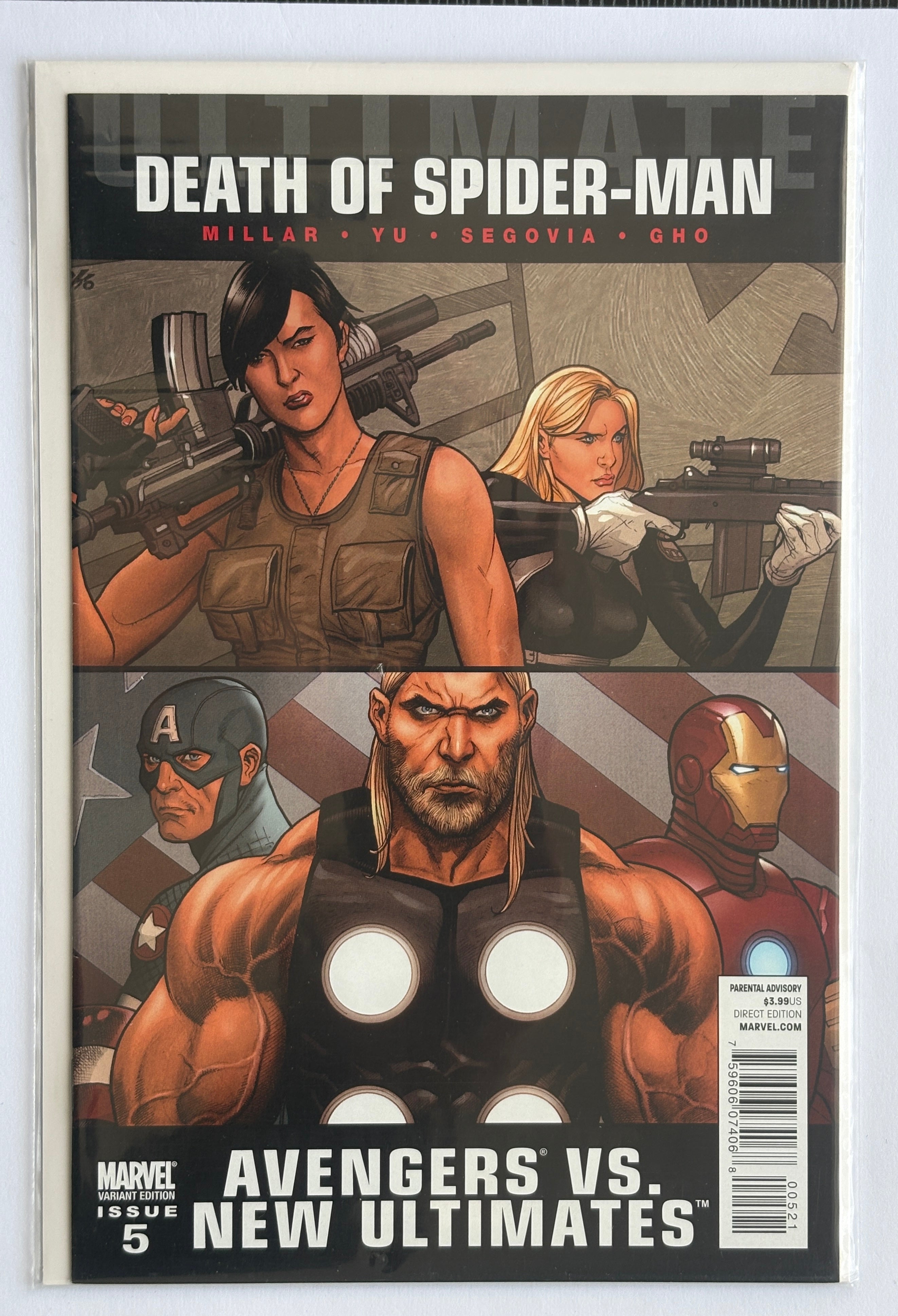 Ultimate Avengers VS. New Ultimates #5 - Death of Spider-Man August 2011 VF 8.0