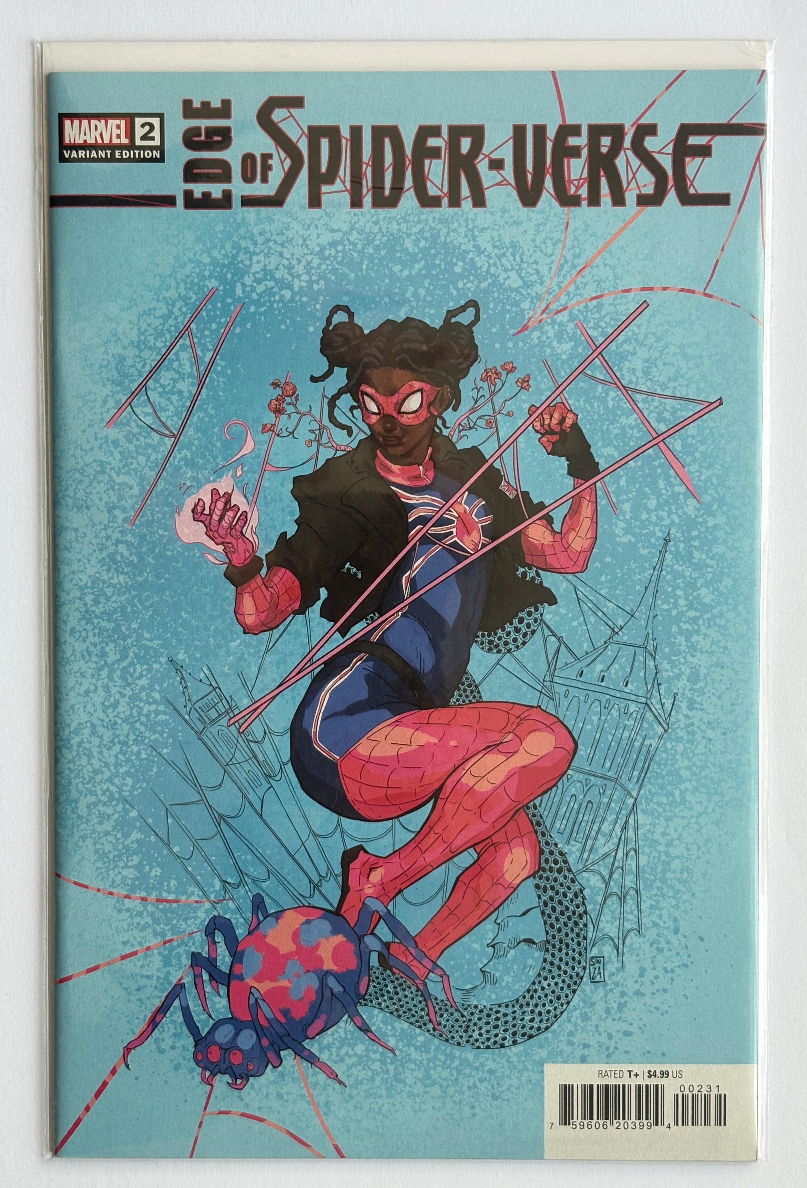 Edge of Spider-Verse #2  1st Printing Sousa Variant Marvel Comics 2022 VF/NM 9.0